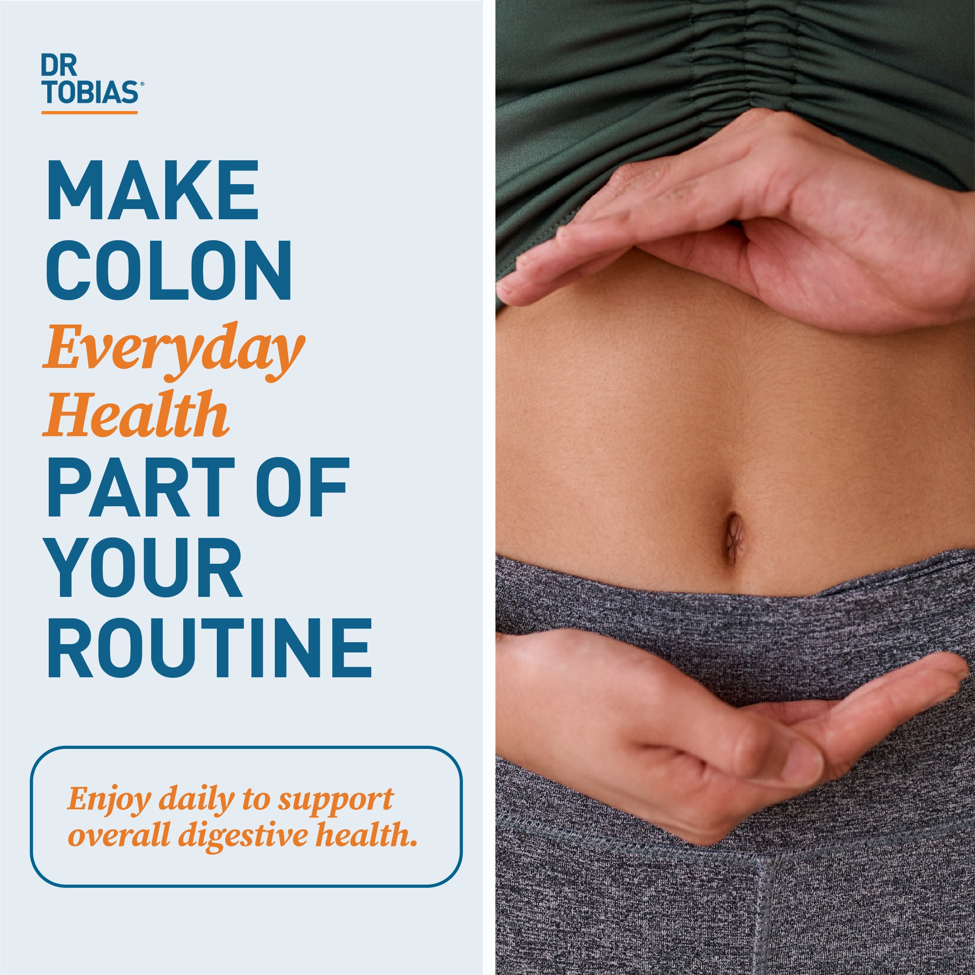 Dr. Tobias Colon Everyday Health - Gut Health for Women & Men Psyllium Fiber Powder Drink with 4g Psyllium Husk Powder per Serving, Strawberry Flavor