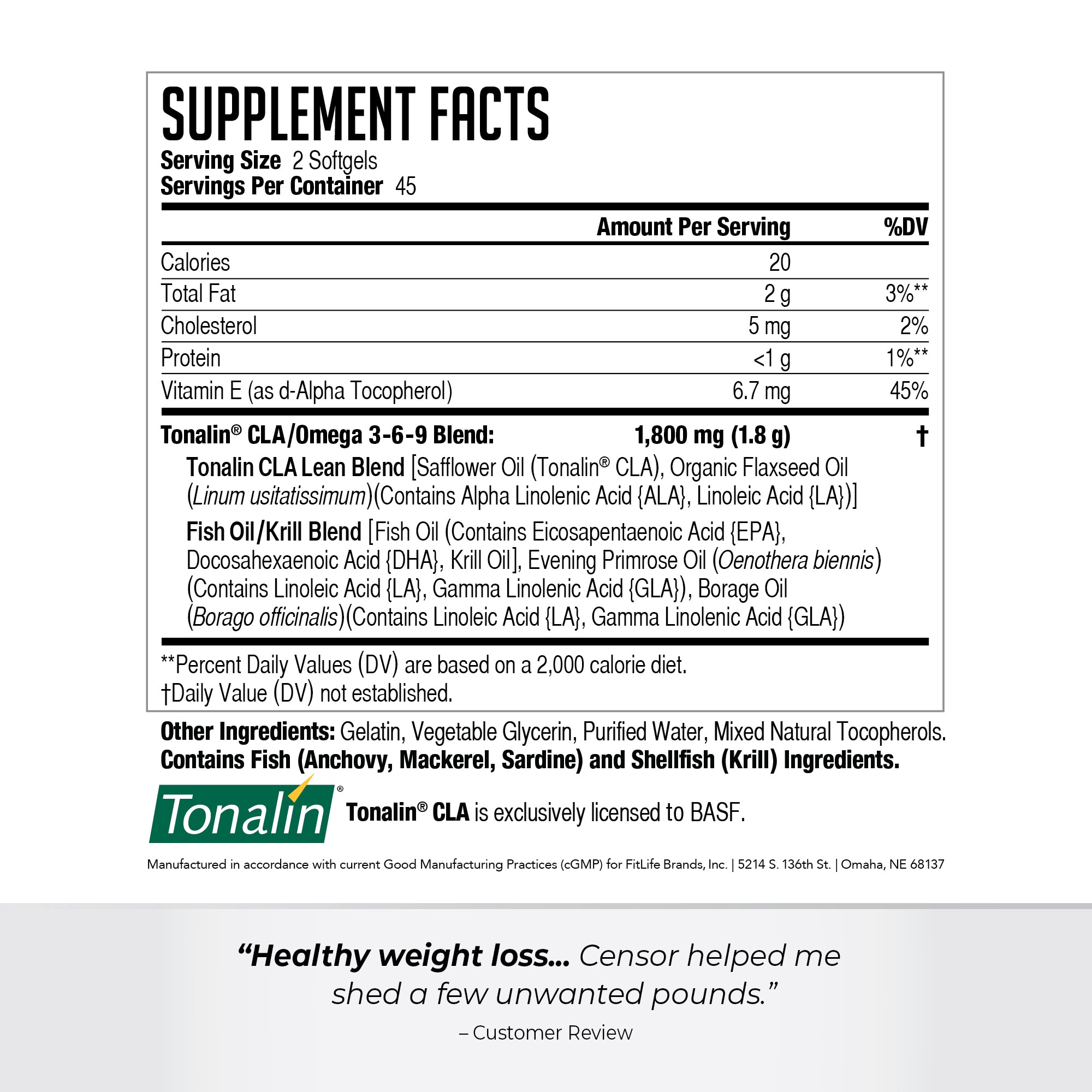 Censor® Fat Loss and Body Toner