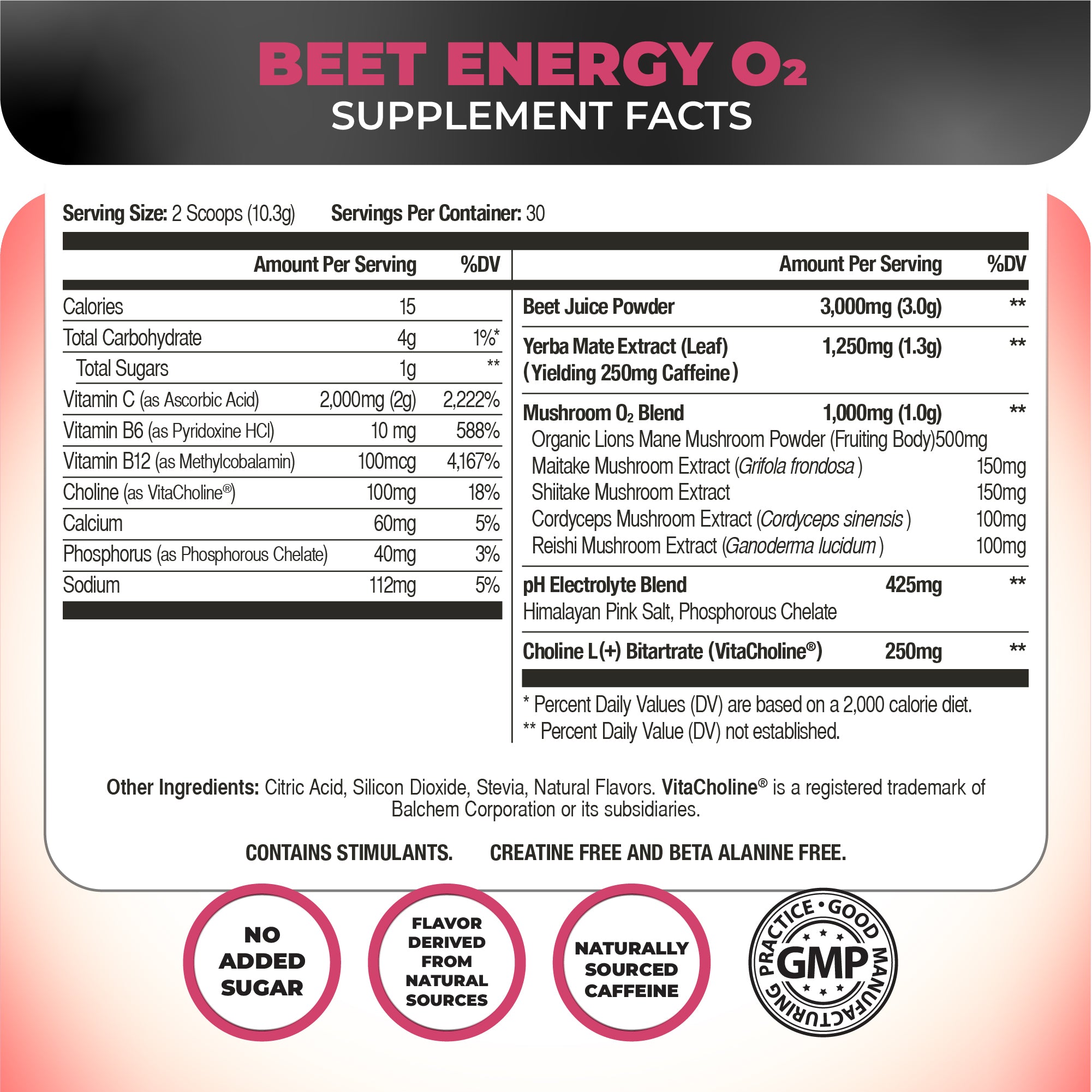 Beet Energy™ - Vegan Pre-Workout
