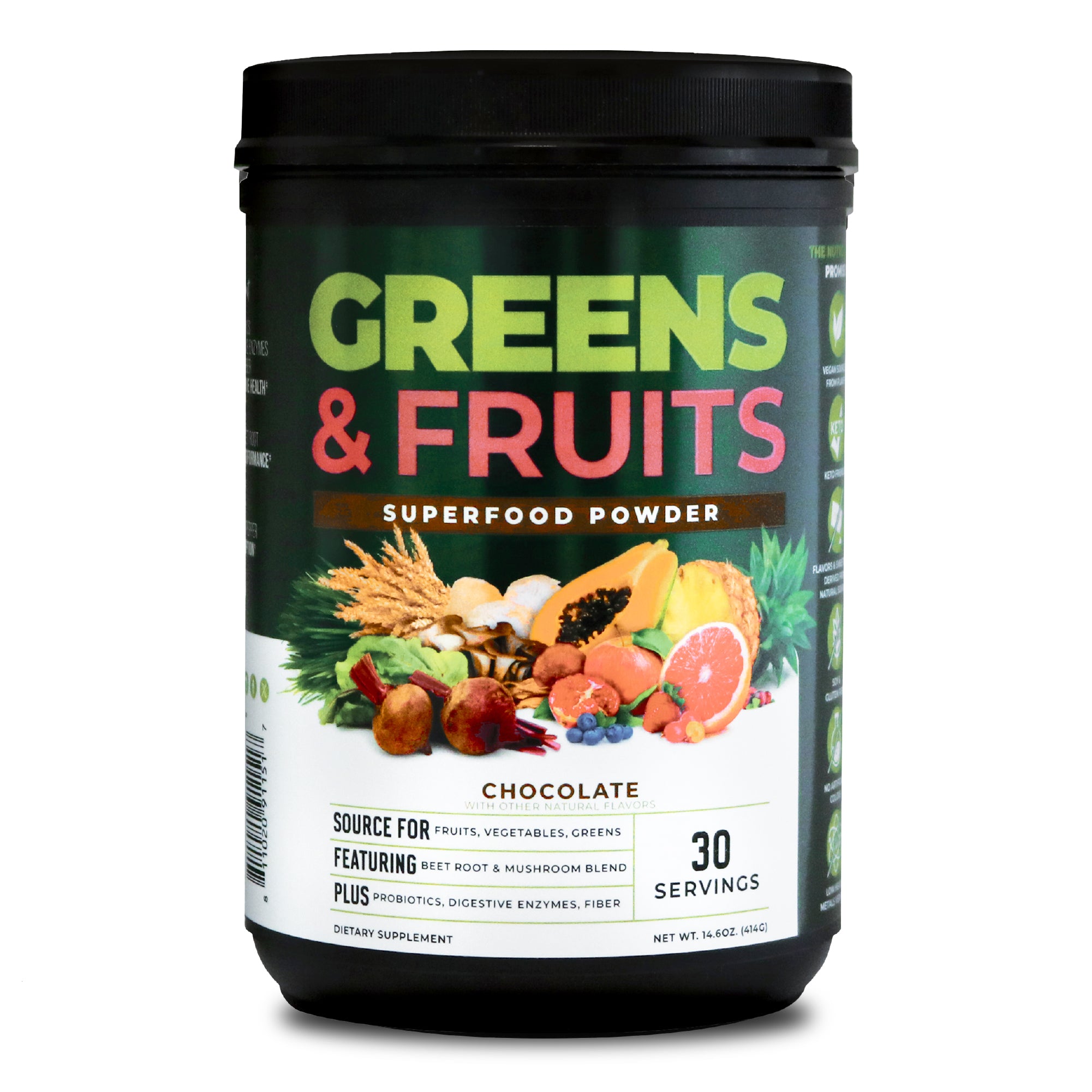 GREENS & FRUITS - Natural Superfood Powder