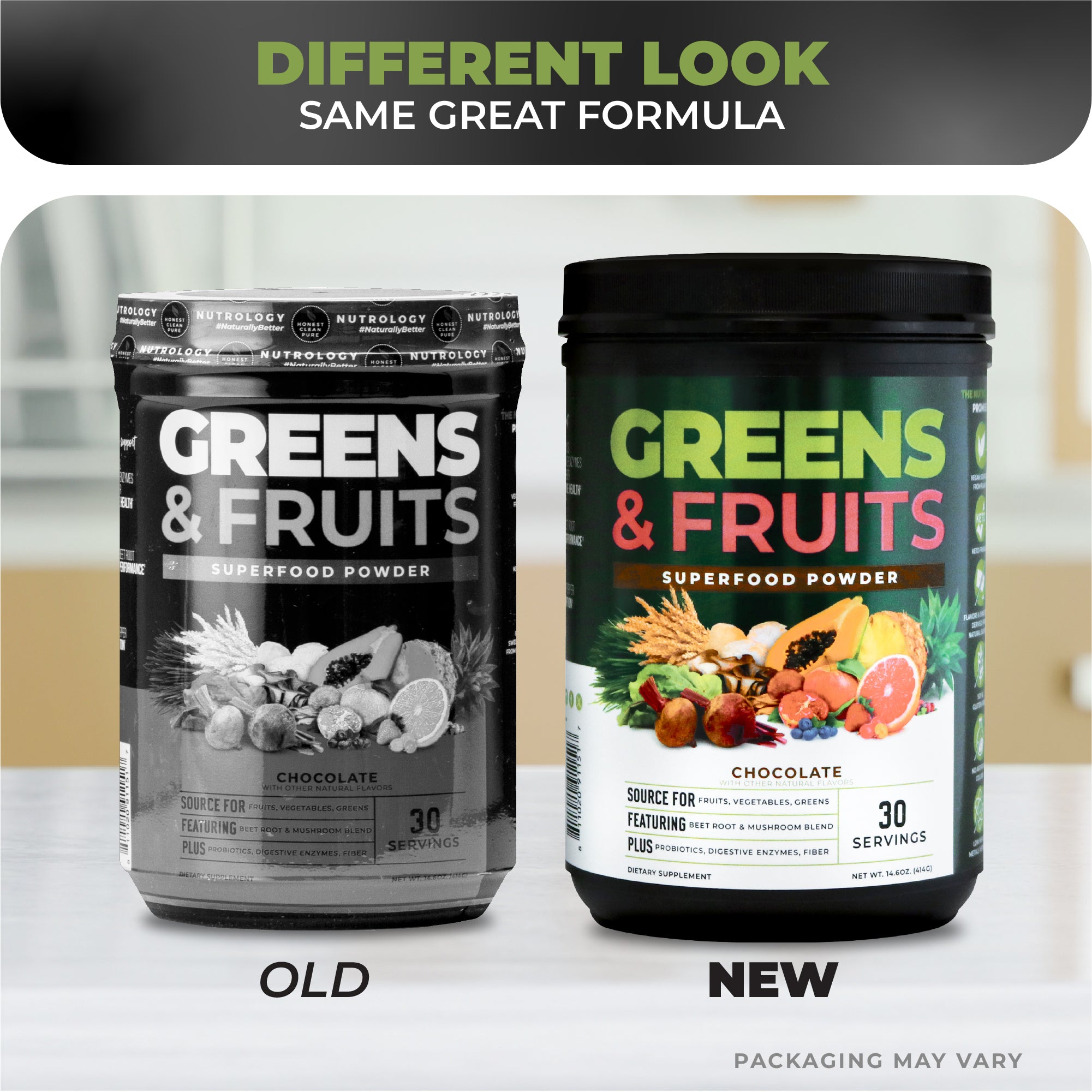 GREENS & FRUITS - Natural Superfood Powder