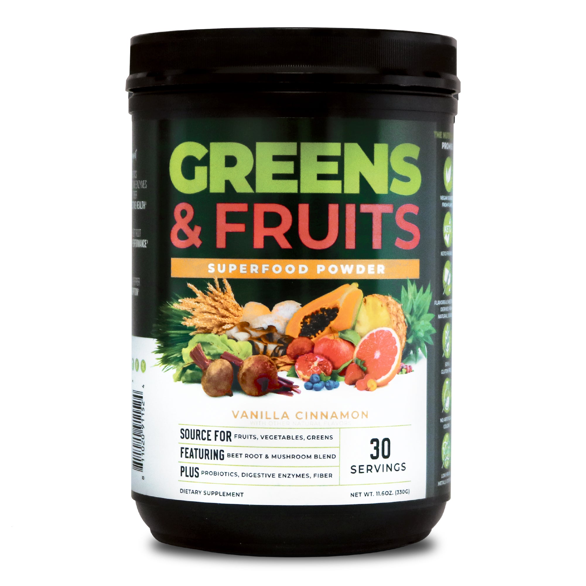 GREENS & FRUITS - Natural Superfood Powder