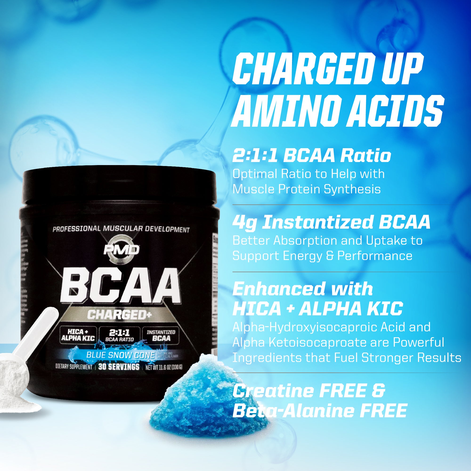 BCAA Charged Delicious Amino Acid Drink Mix