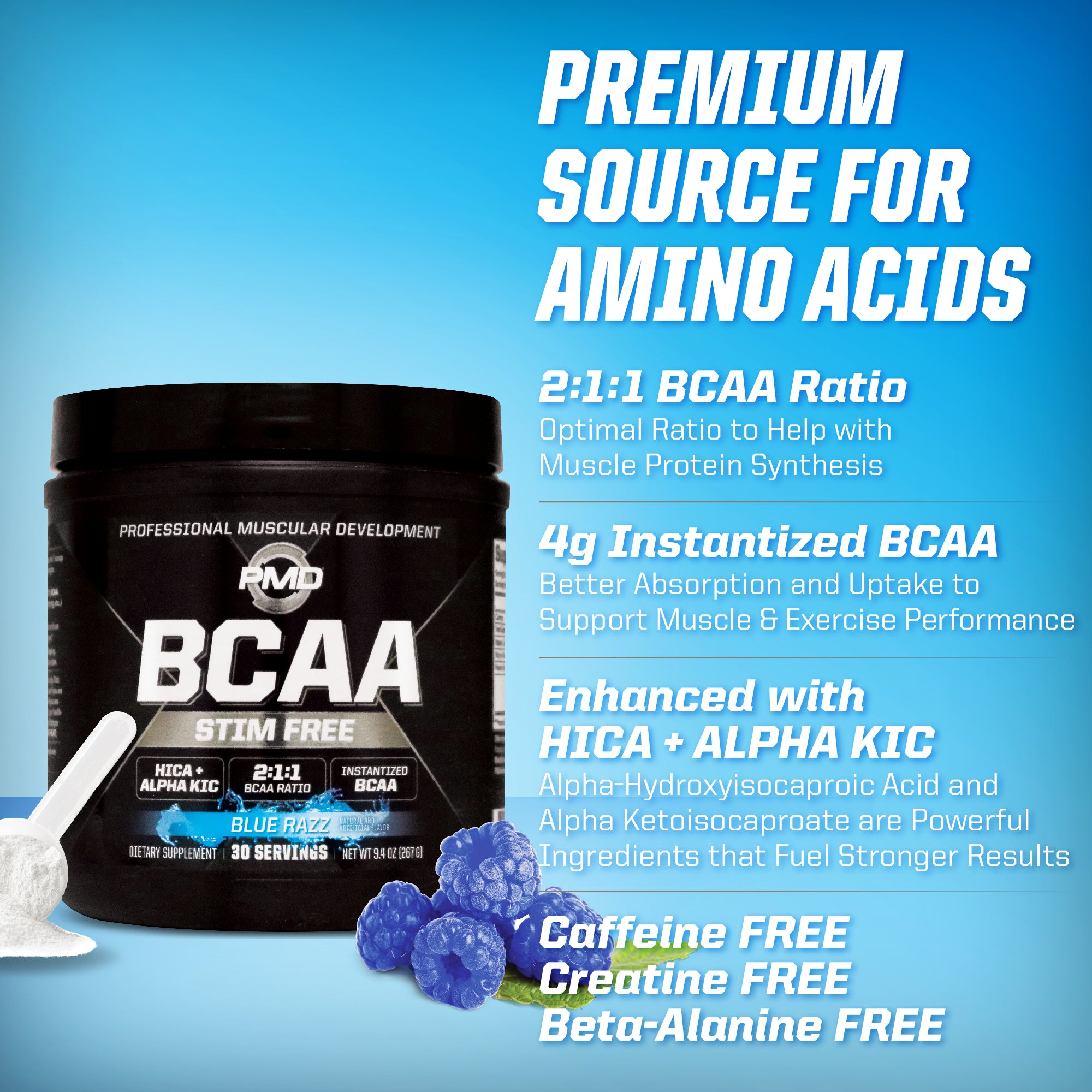 BCAA Stim-Free Delicious Amino Acid Drink