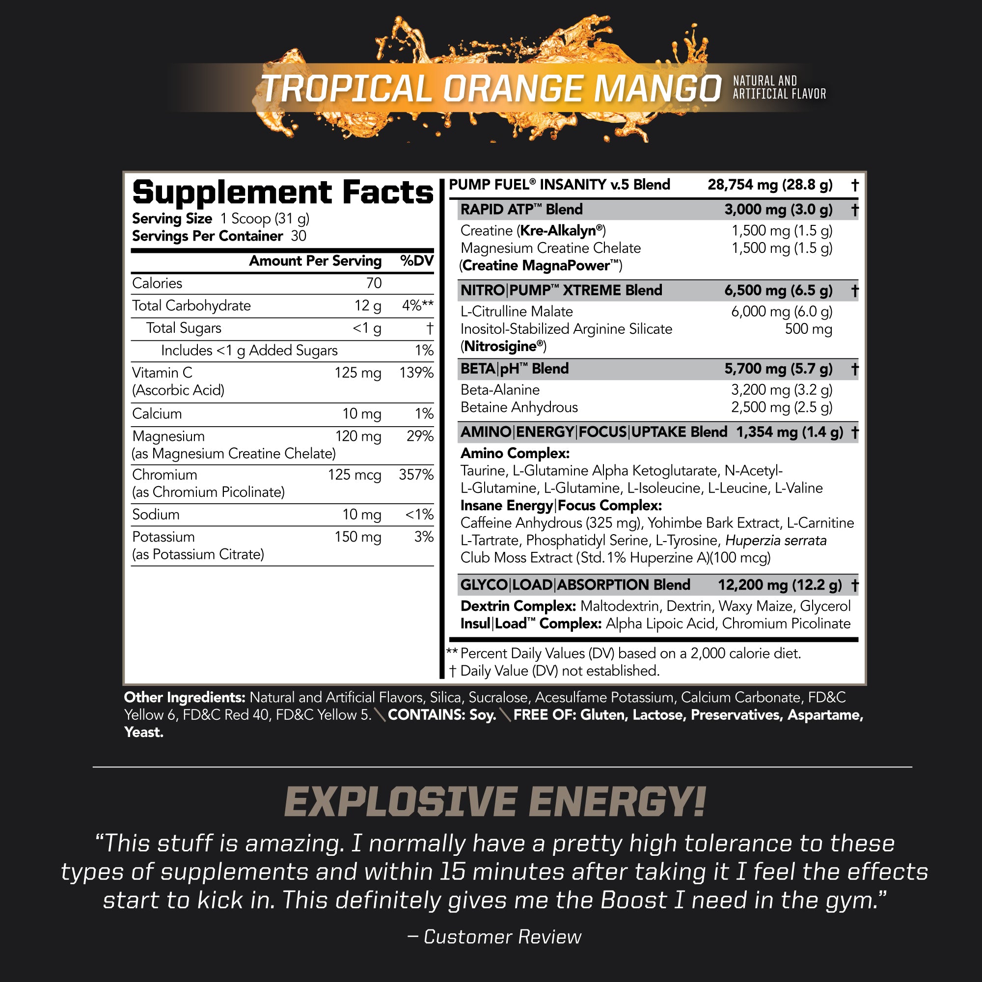 Pump Fuel® ULTRA Insanity