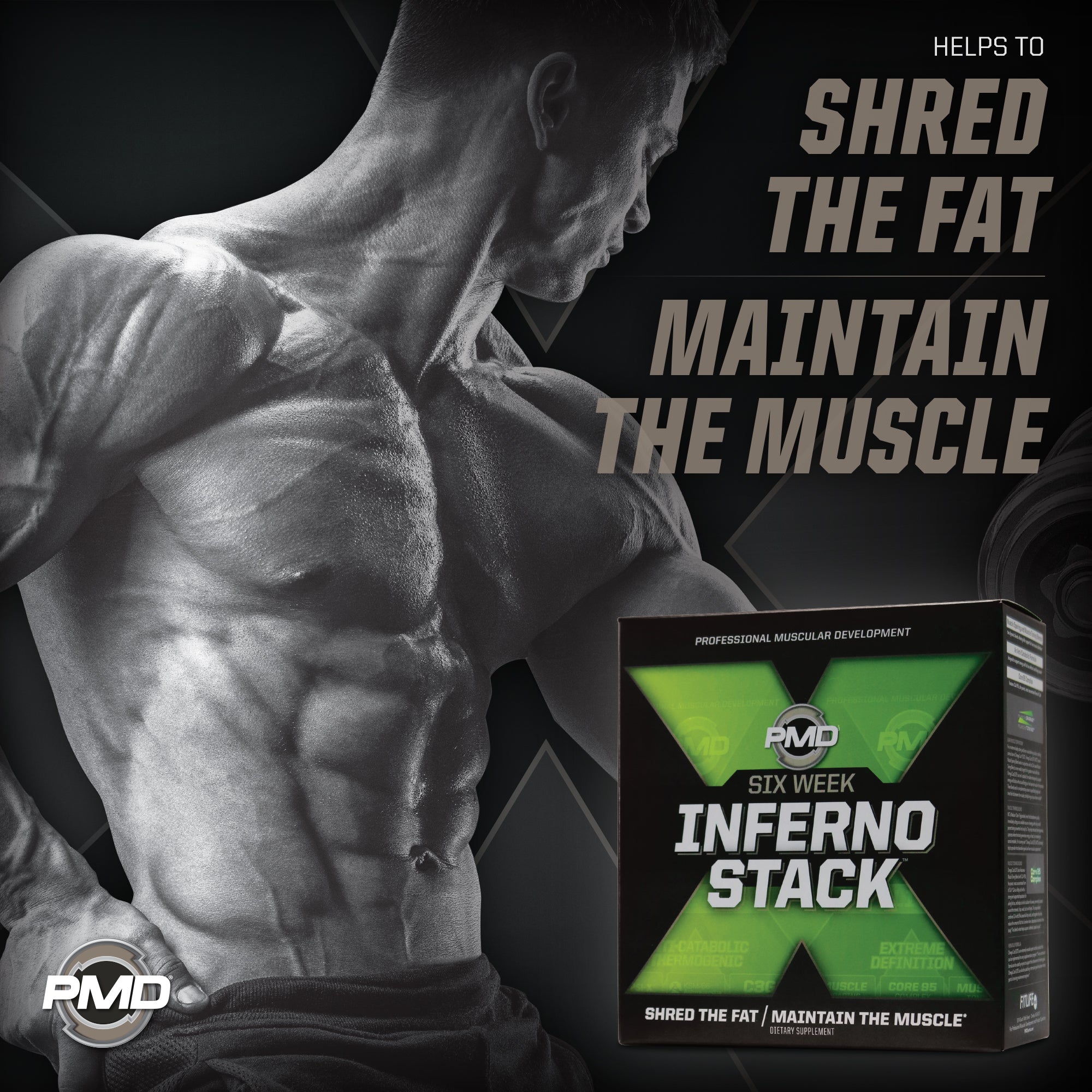 Six Week Inferno Stack - Maximum Strength Fat Burner and CLA
