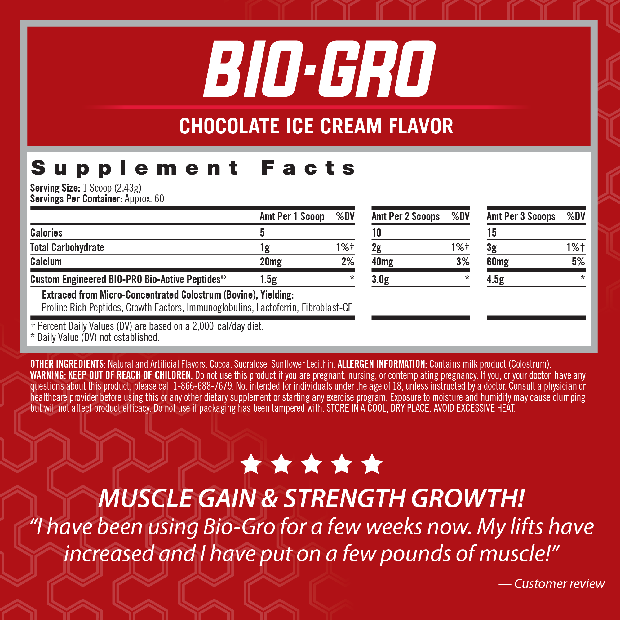 BIO-GRO™ Protein Synthesis Amplifier (Flavored)