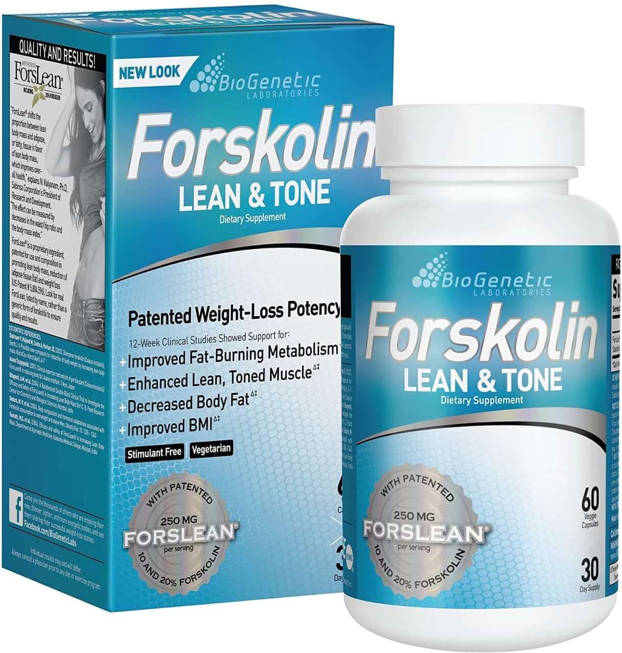 Forskolin Lean & Tone™ Weight Loss Pills