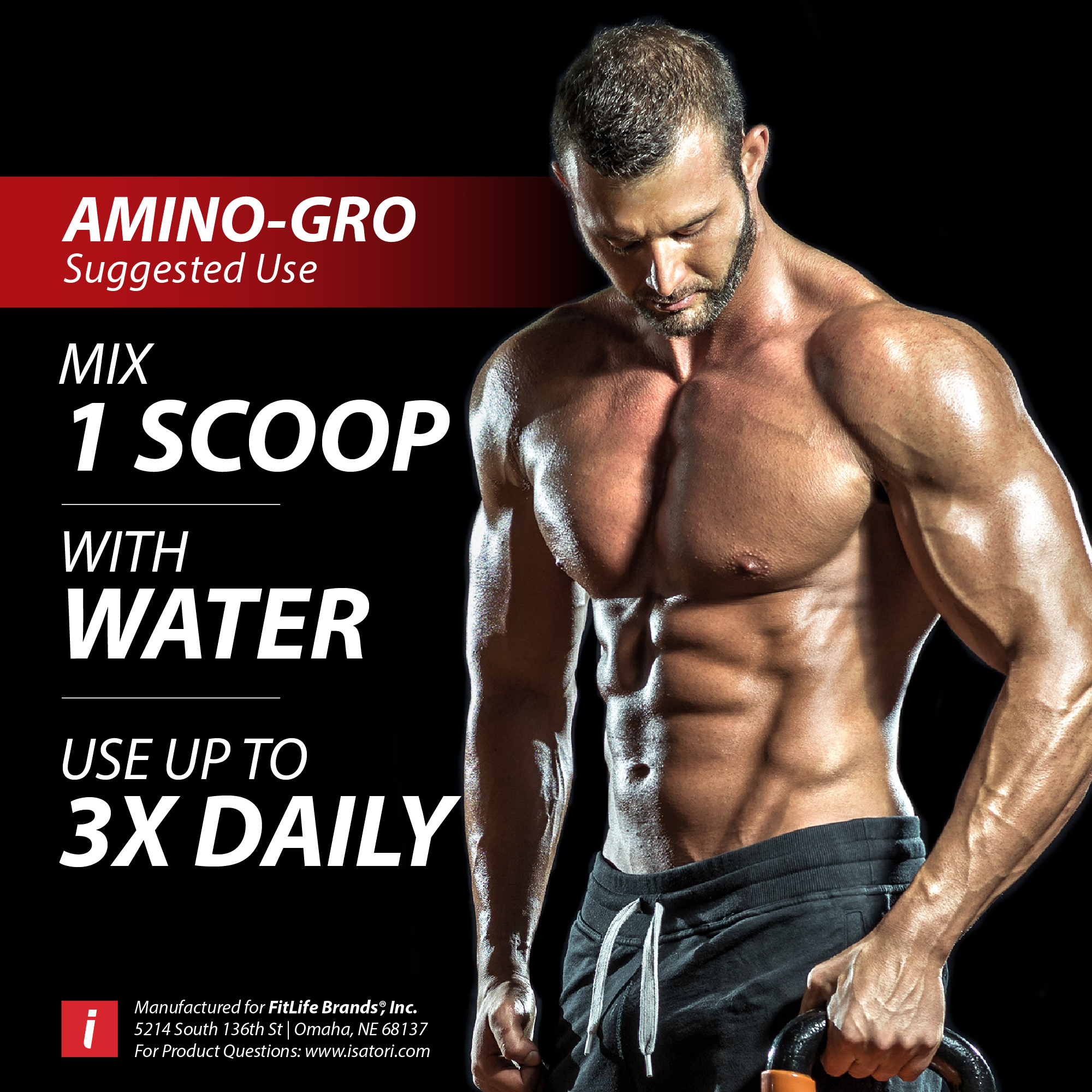 Amino-Gro BCAA Powder
