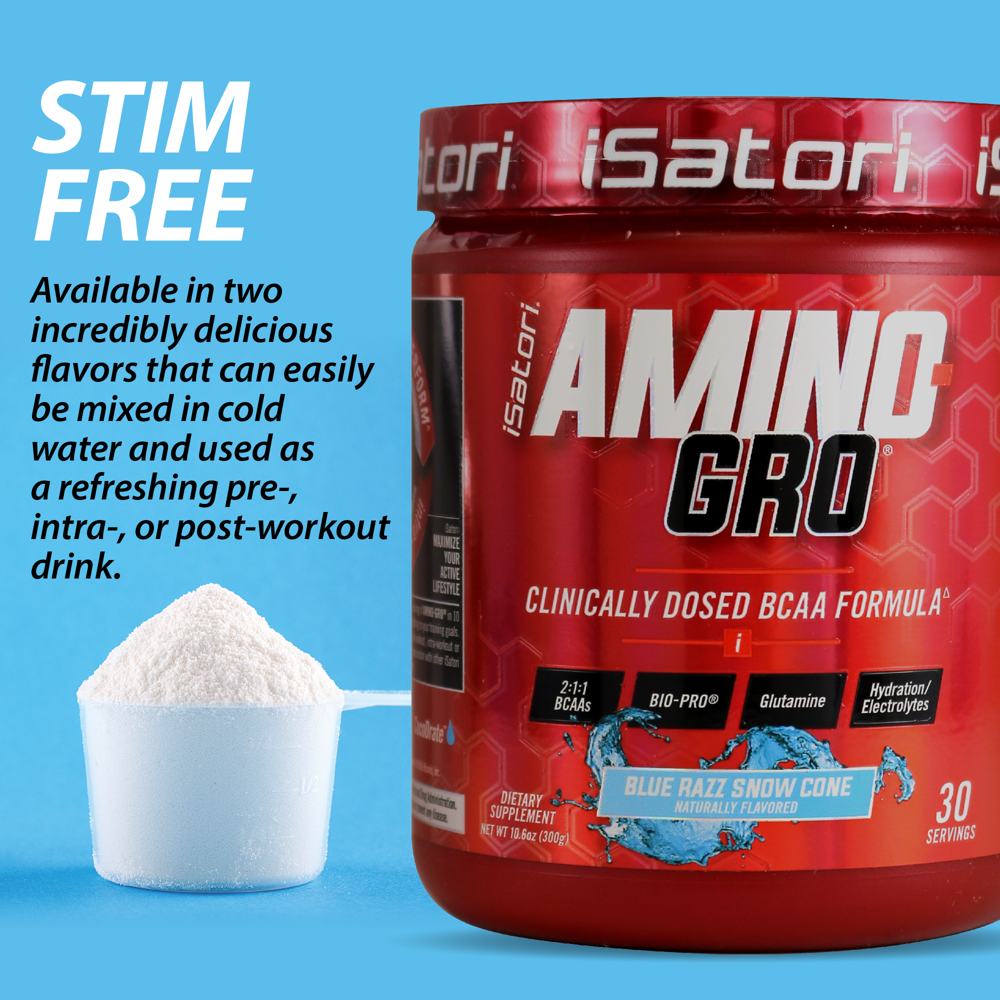 Amino-Gro BCAA Powder