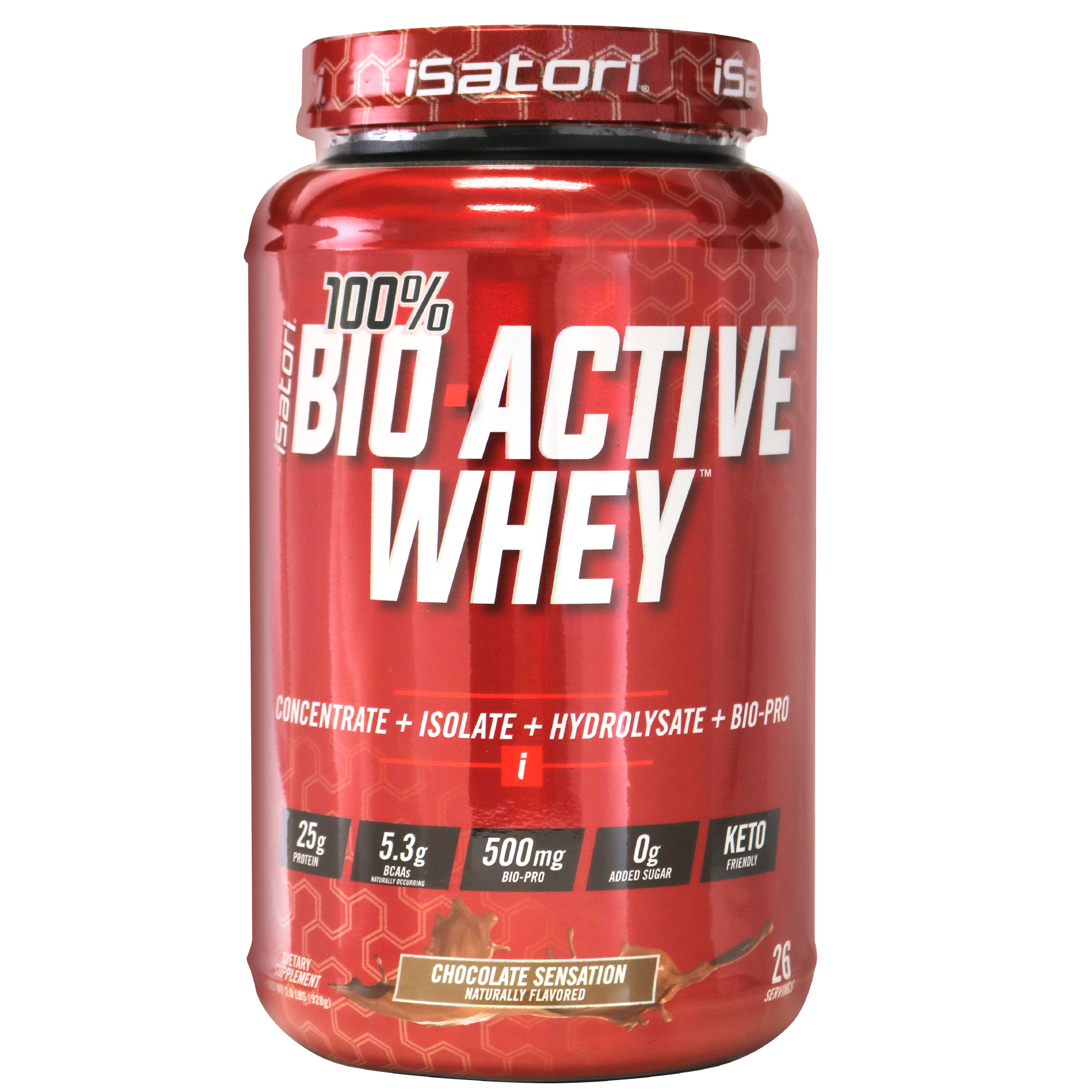 Isatori, 100% Bio Active Whey, Vanilla Swirl