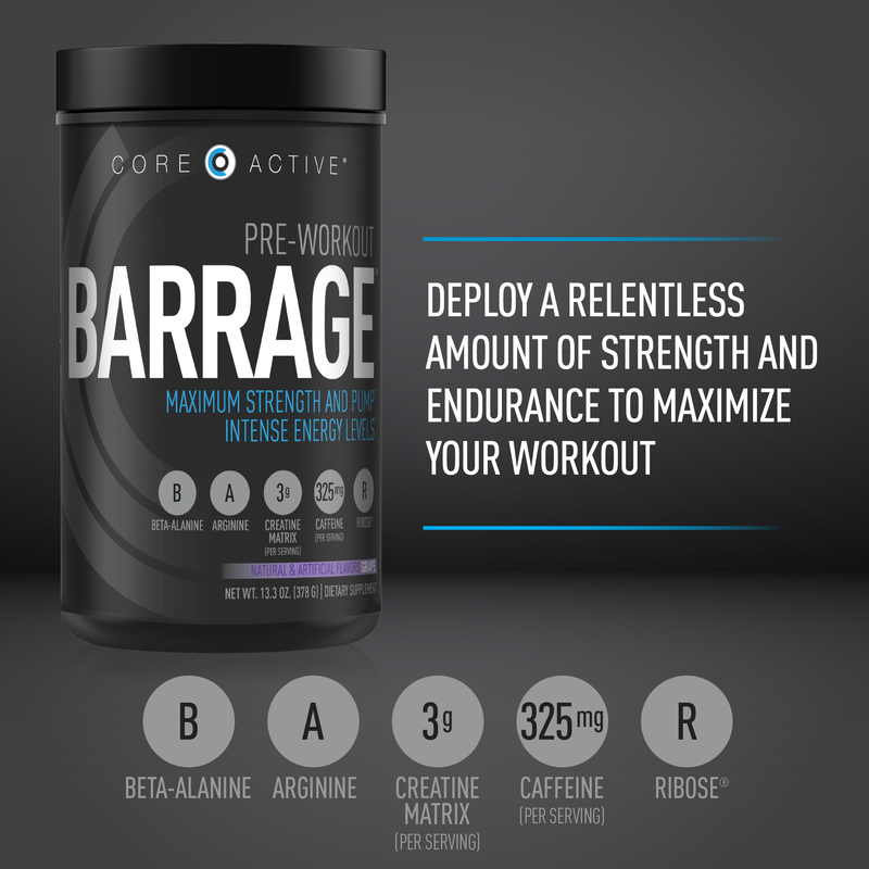 Barrage - Maximum Strength Pre-Workout