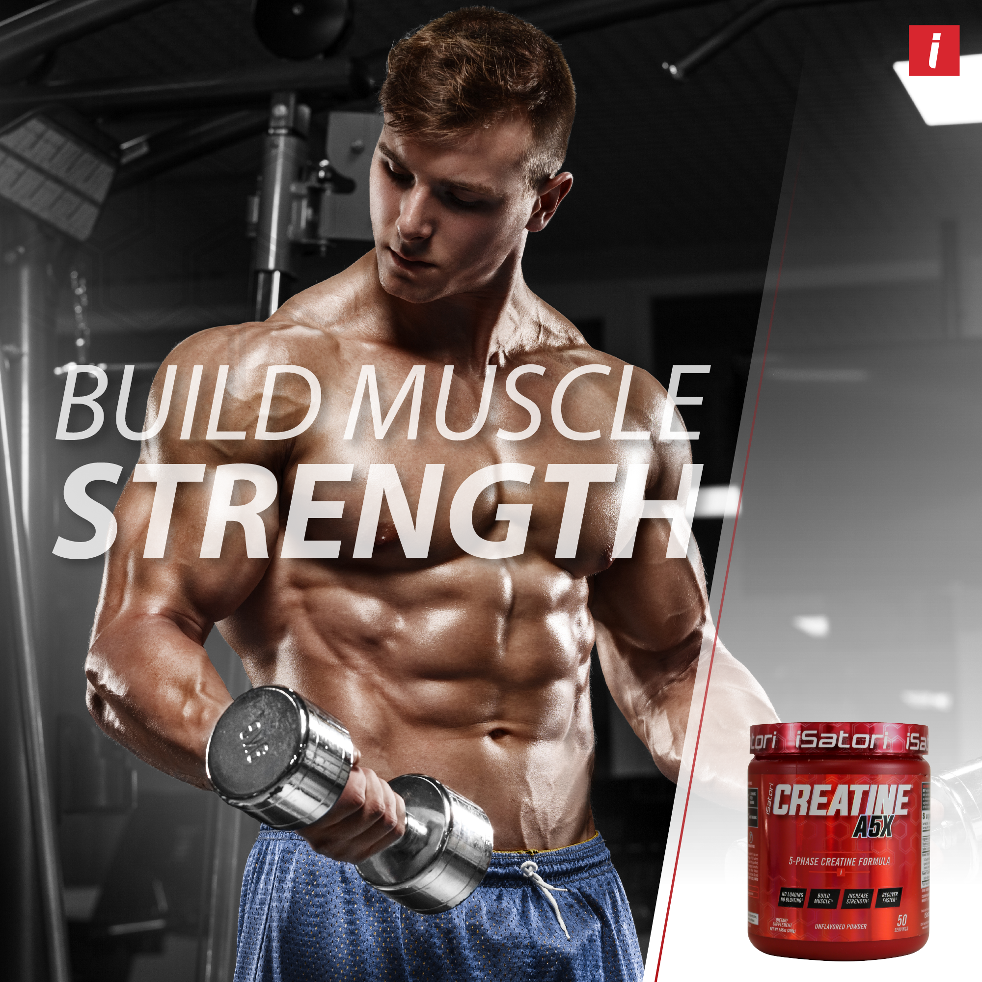 CREATINE A5X™ Advanced 5-Phase Creatine Powder