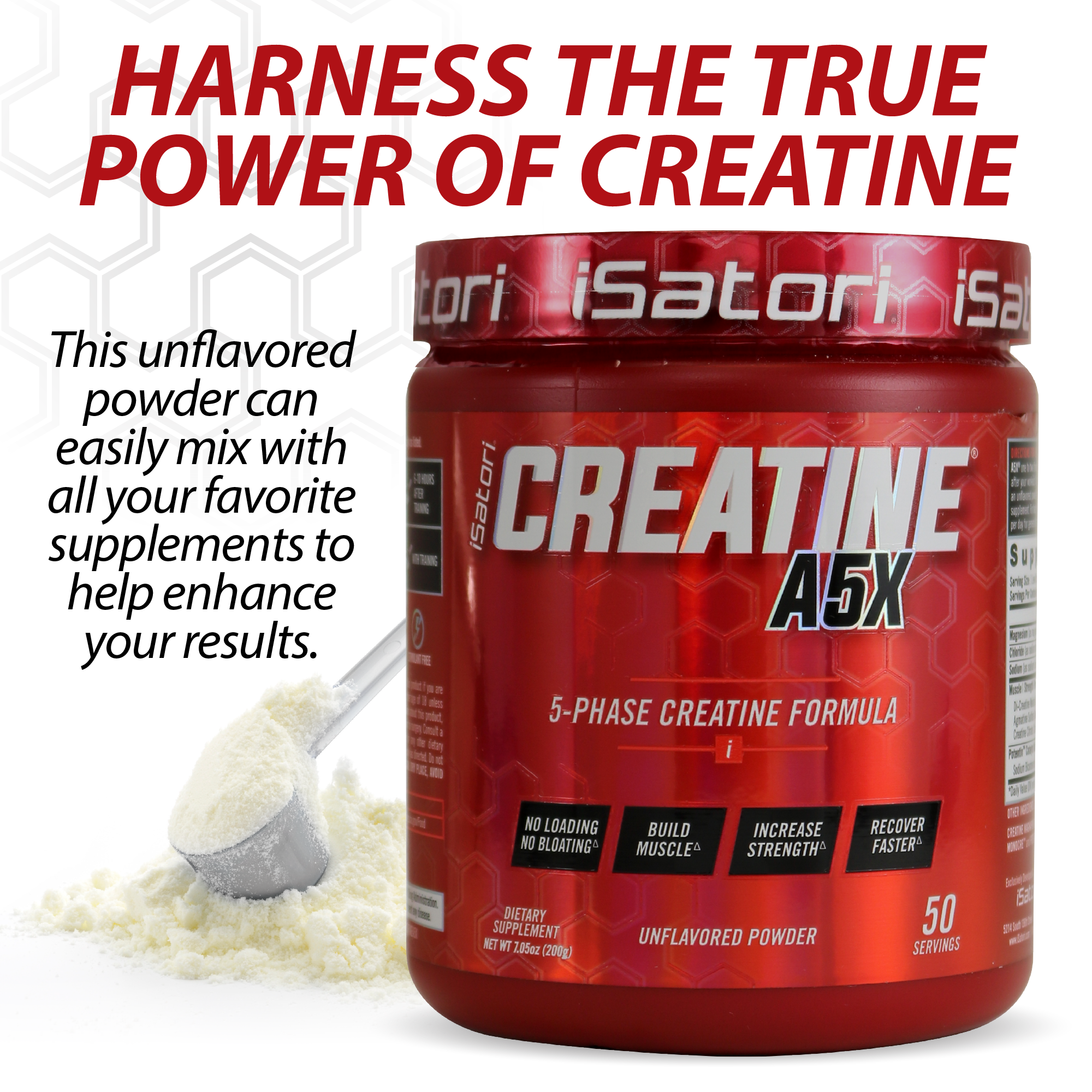 CREATINE A5X™ Advanced 5-Phase Creatine Powder