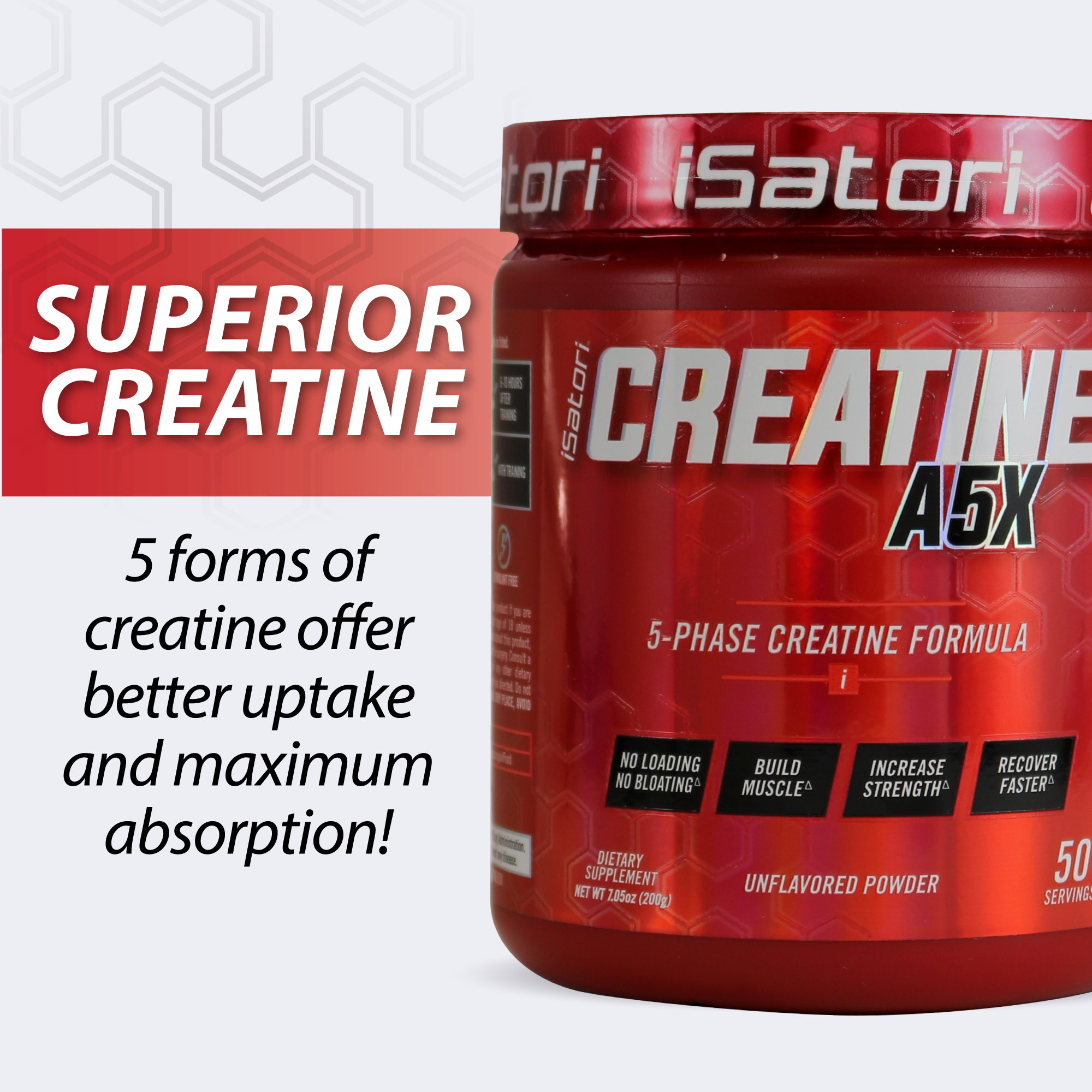 CREATINE A5X™ Advanced 5-Phase Creatine Powder