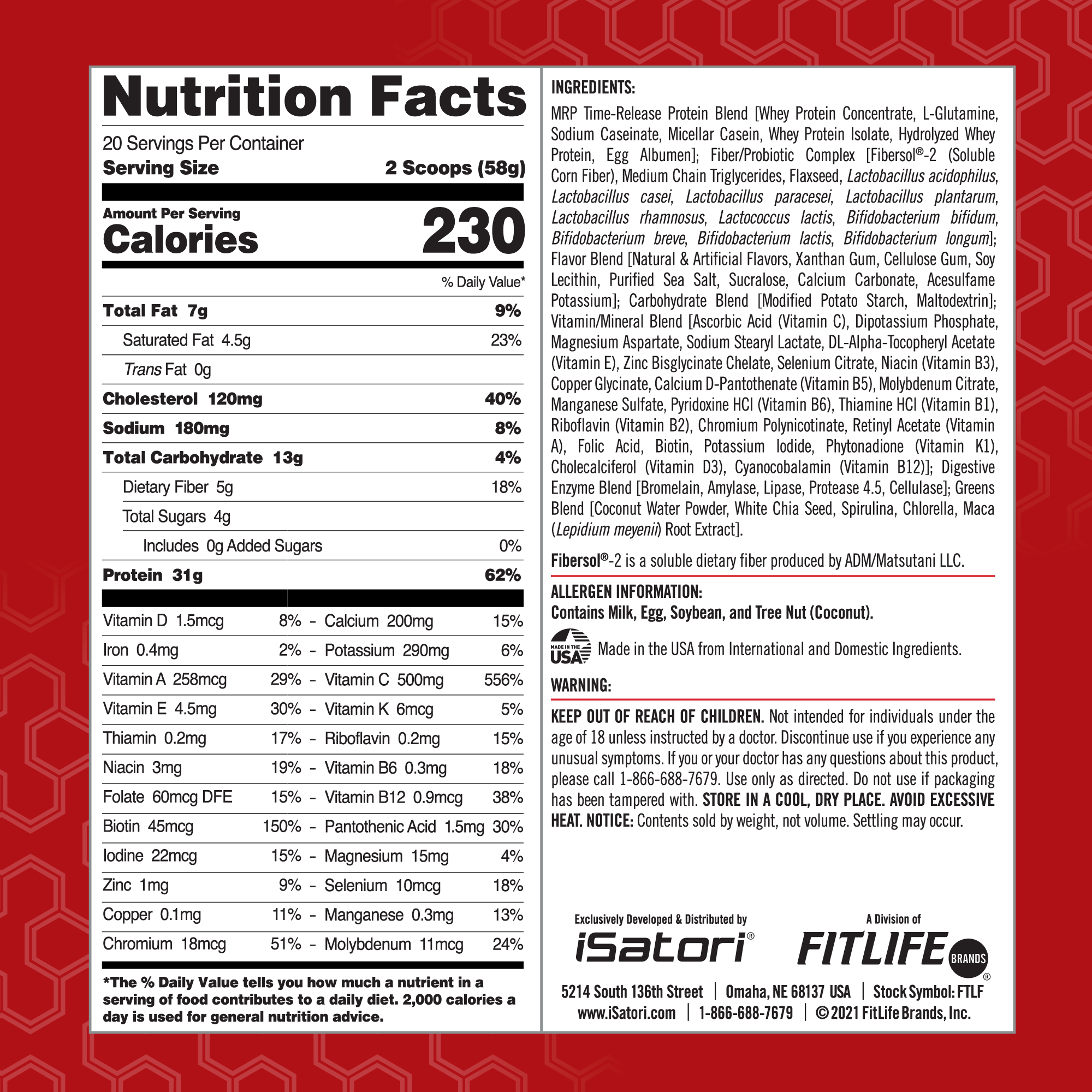 iSatori EAT-SMART® MRP