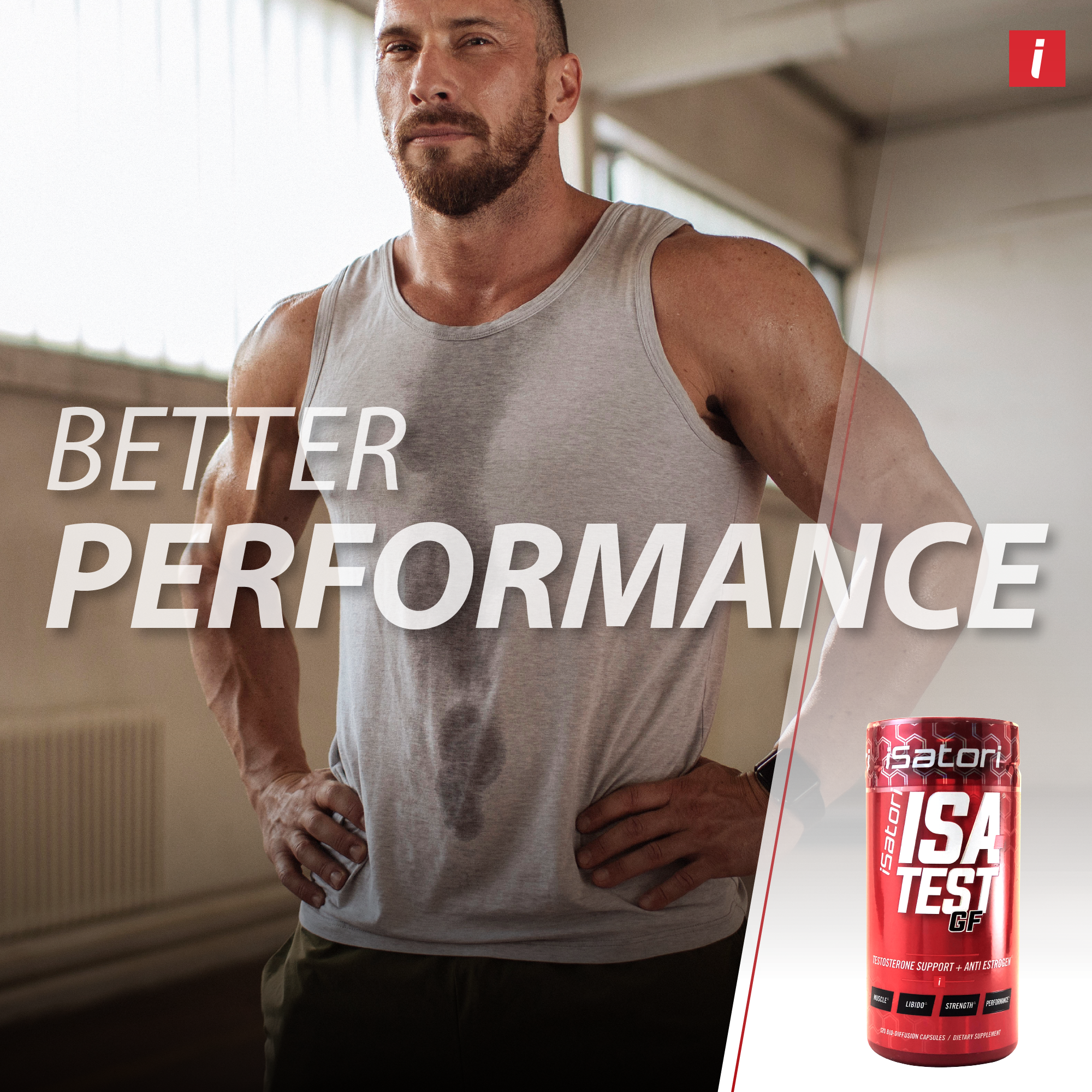 ISA-TEST® GF Testosterone Booster