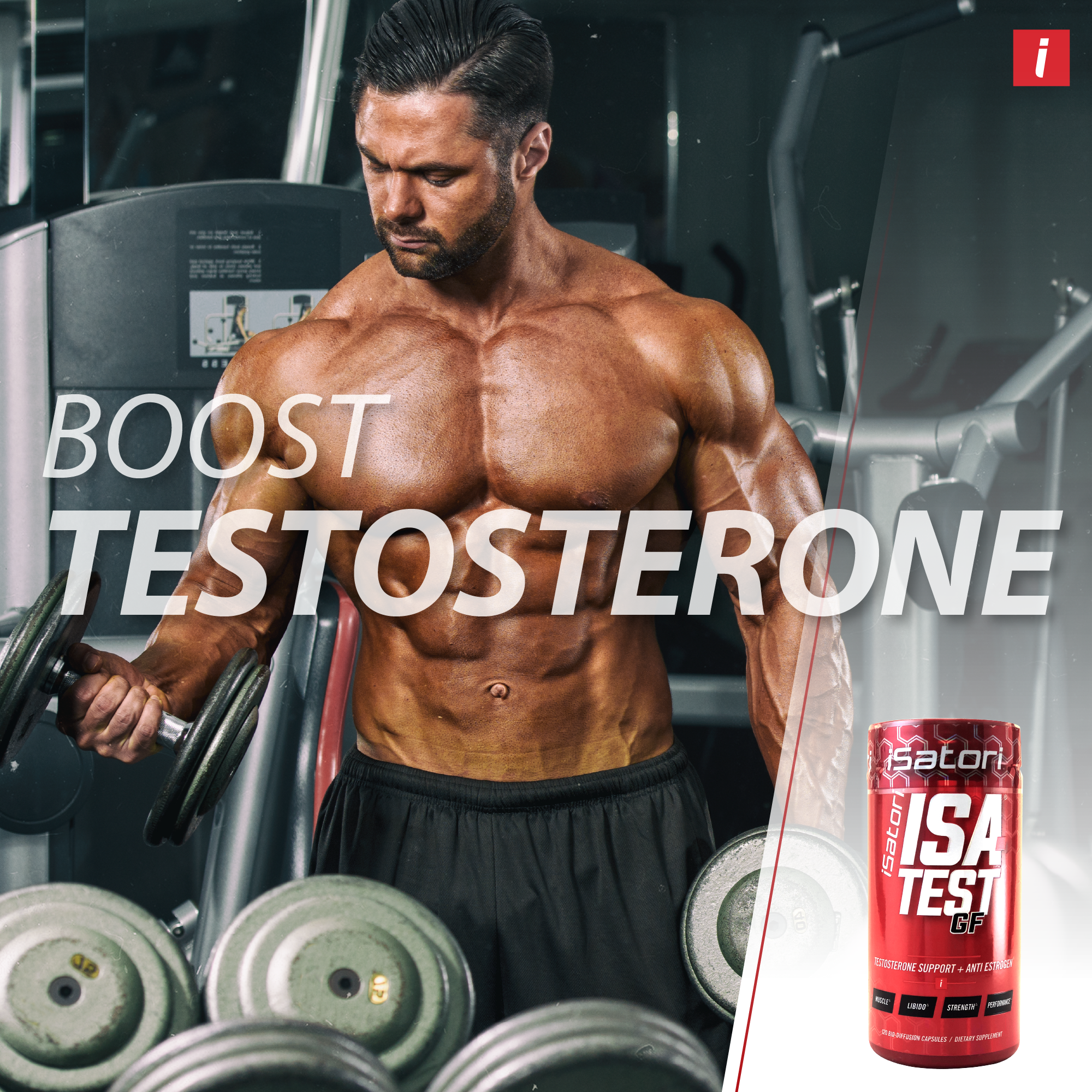 ISA-TEST® GF Testosterone Booster