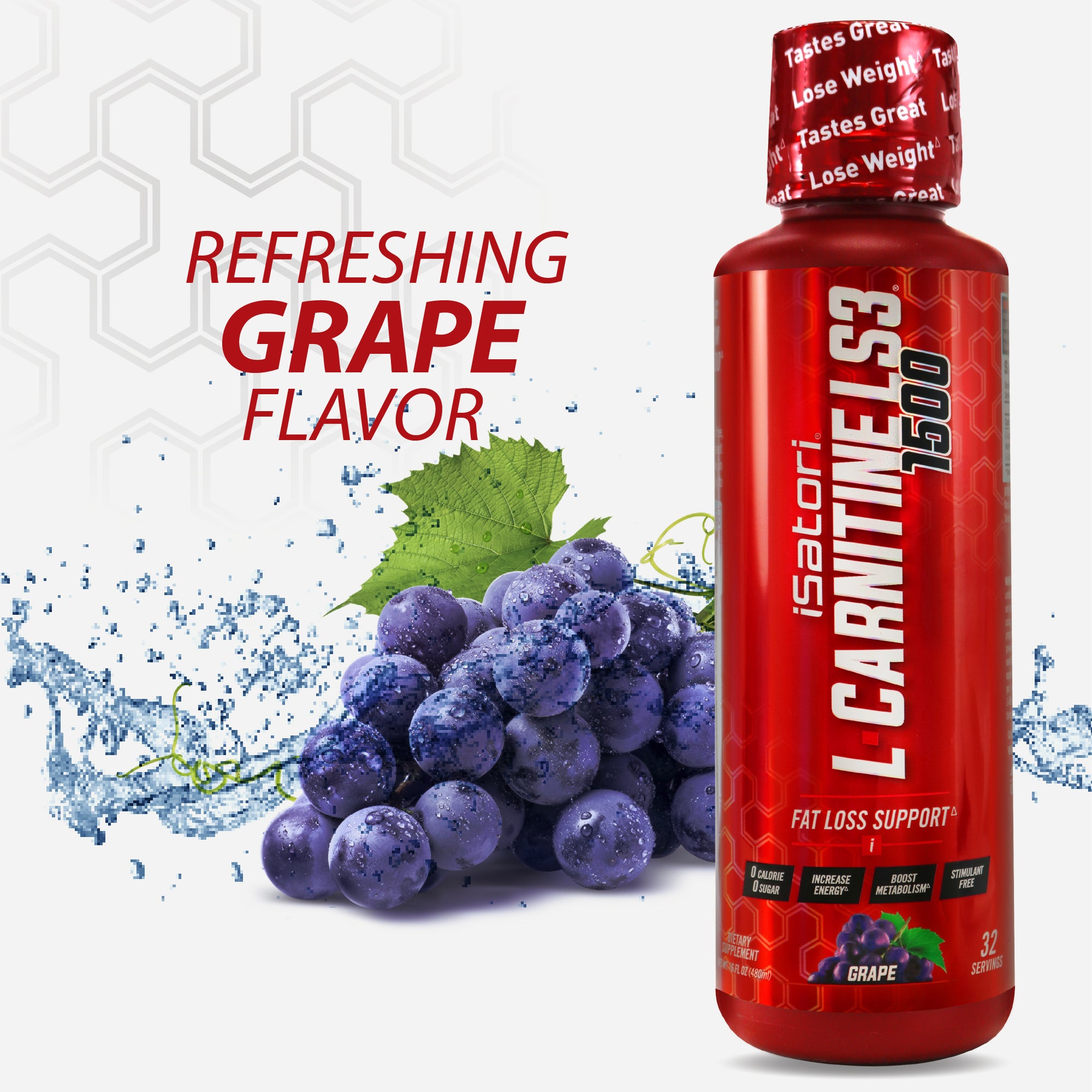L Carnitine LS3™ 1500 Concentrated Liquid Fat Burner And Metabolism Activator