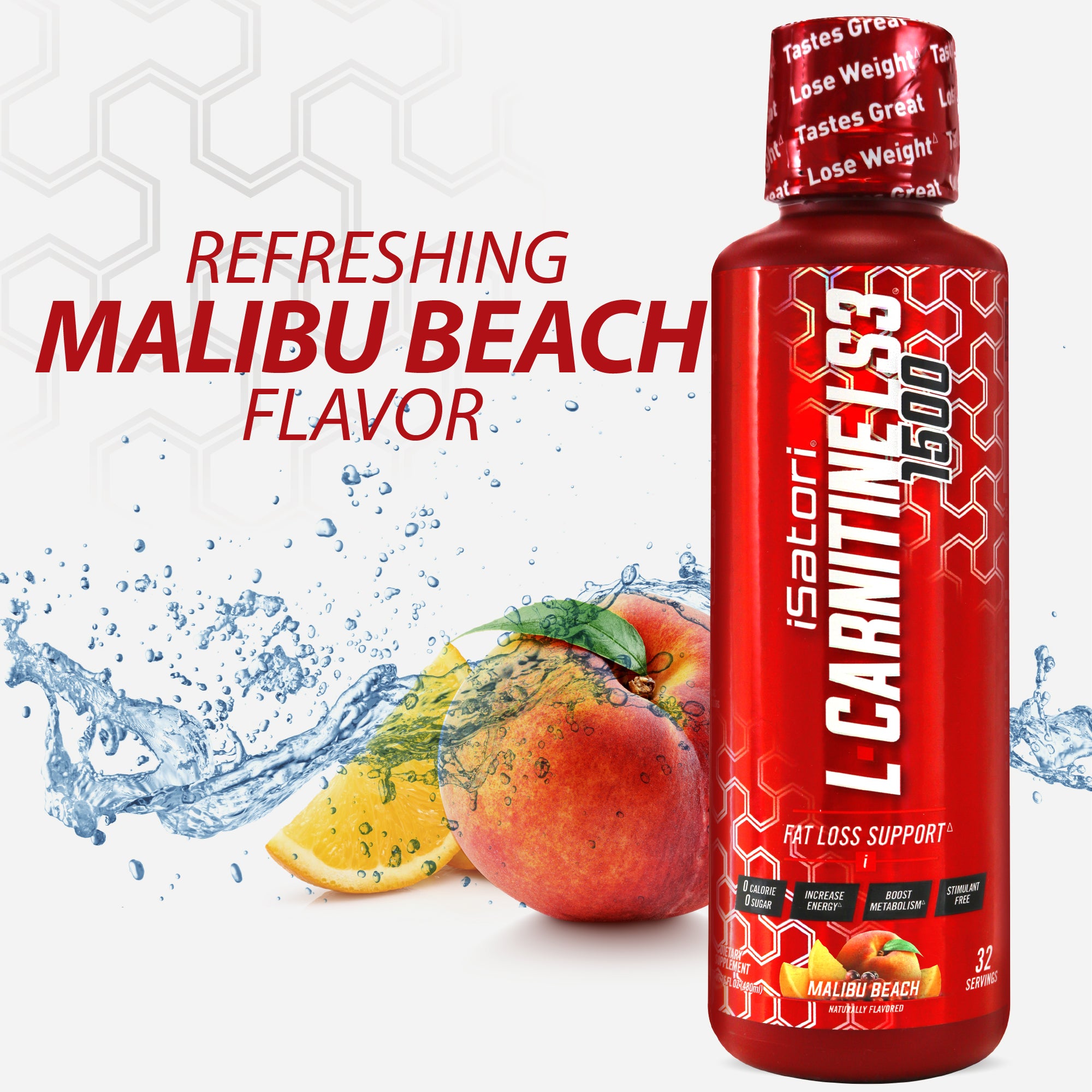 L Carnitine LS3™ 1500 Concentrated Liquid Fat Burner And Metabolism Activator