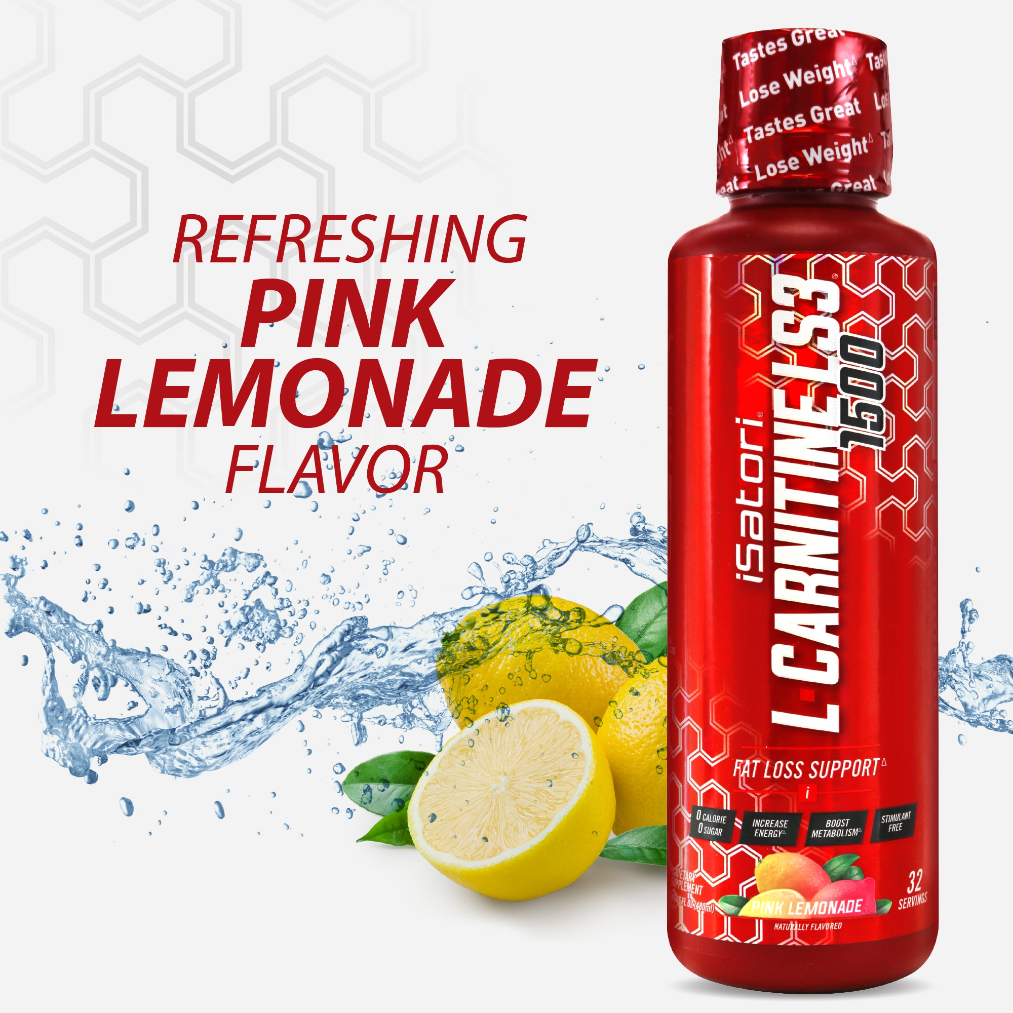 L Carnitine LS3™ 1500 Concentrated Liquid Fat Burner And Metabolism Activator