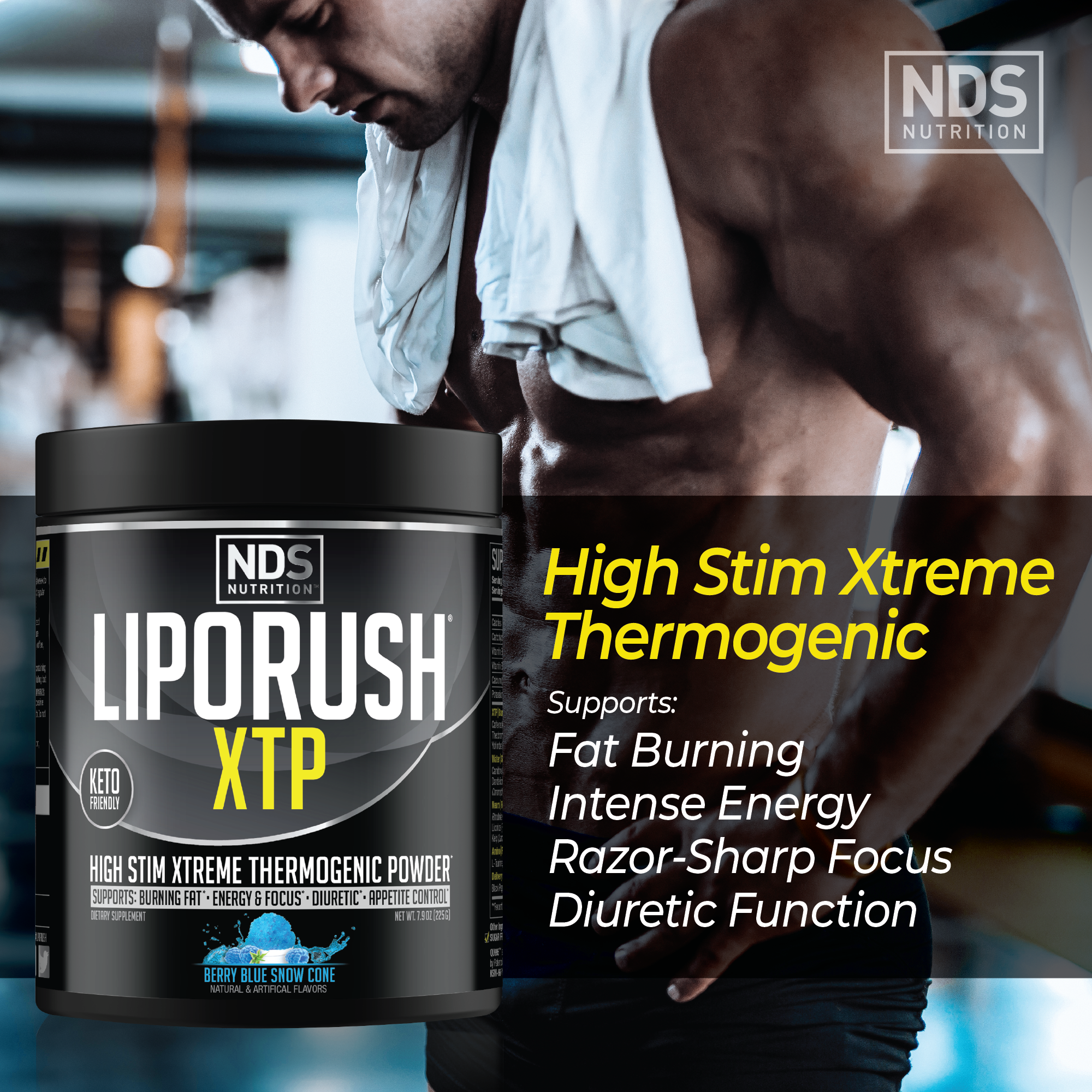 LipoRush® XTP Extreme Thermogenic Fat Burning Powder
