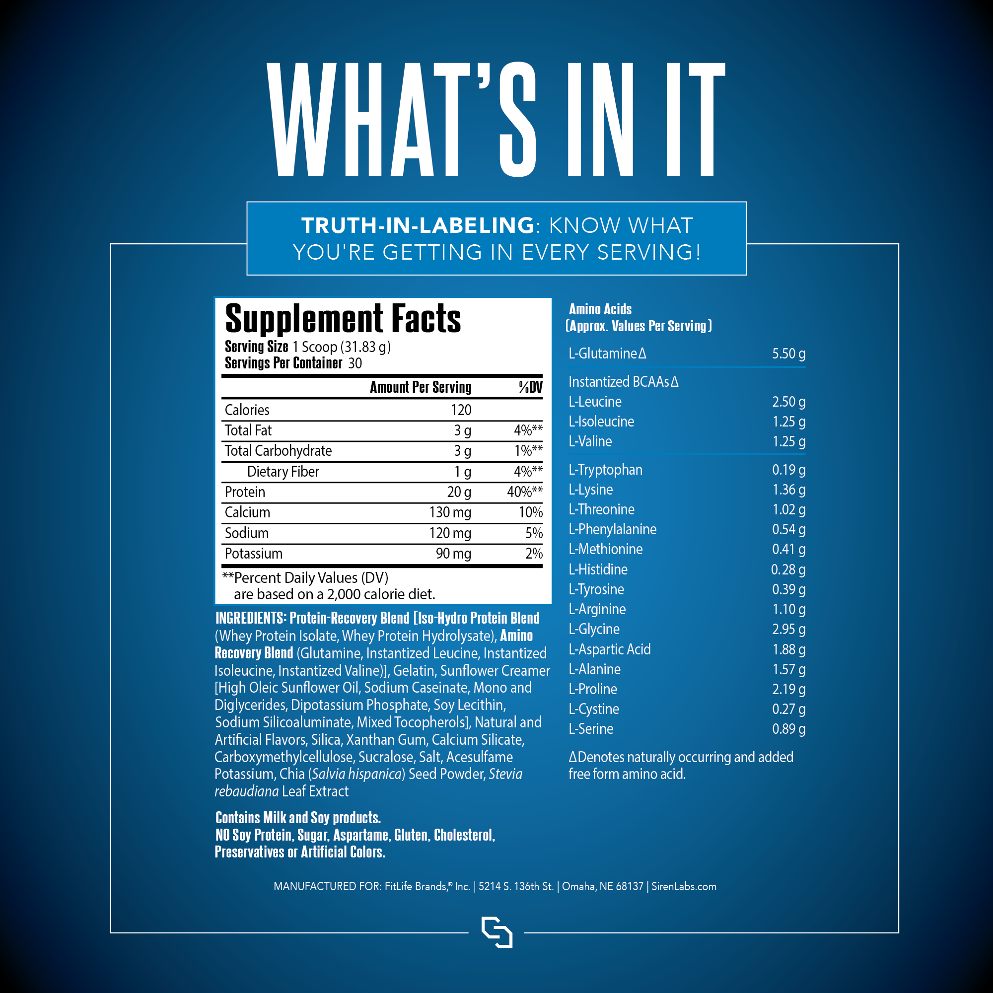 Isolate Premium Whey Protein