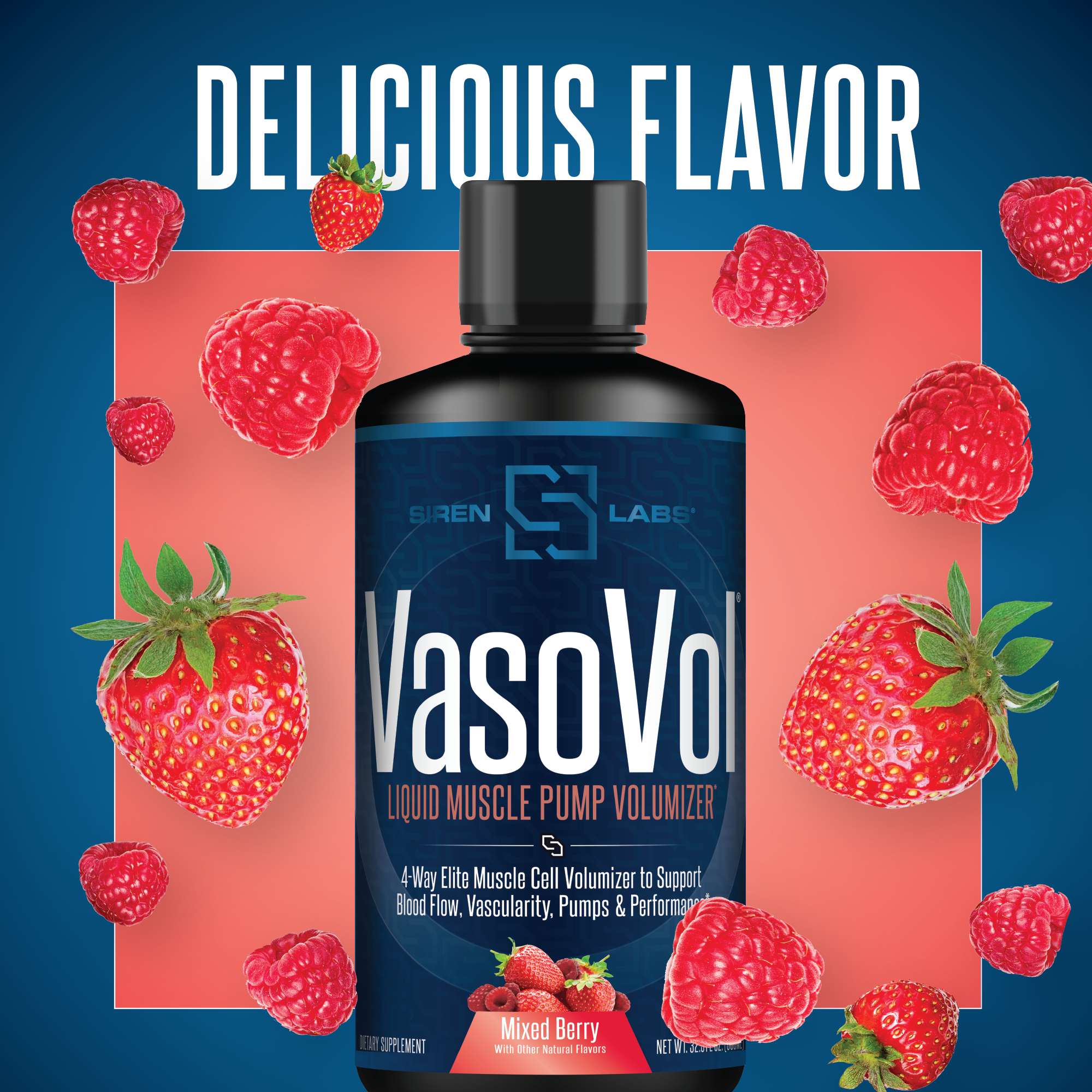 Vaso-Vol Muscle Pump Volumizer