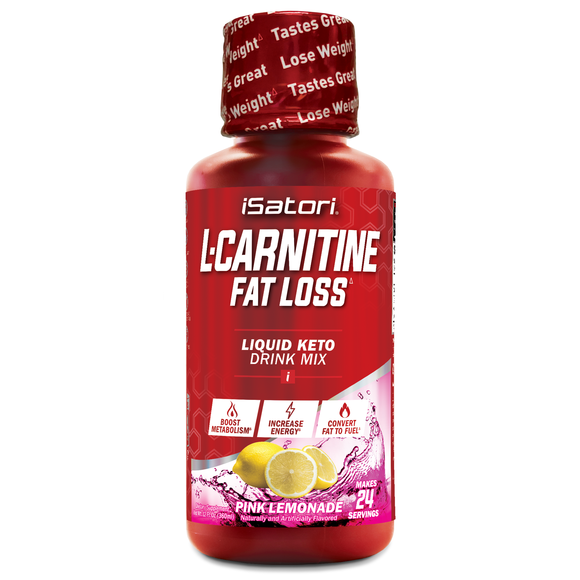 L-CARNITINE Fat Loss Liquid Fat Burner and Metabolism Activator (1500mg)