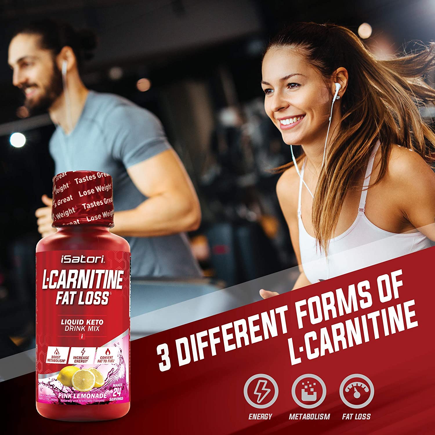 L-CARNITINE Fat Loss Liquid Fat Burner and Metabolism Activator (1500mg)