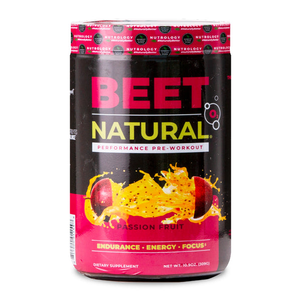 BEET NATURAL® O₂ Pre Workout - Passion Fruit Flavor