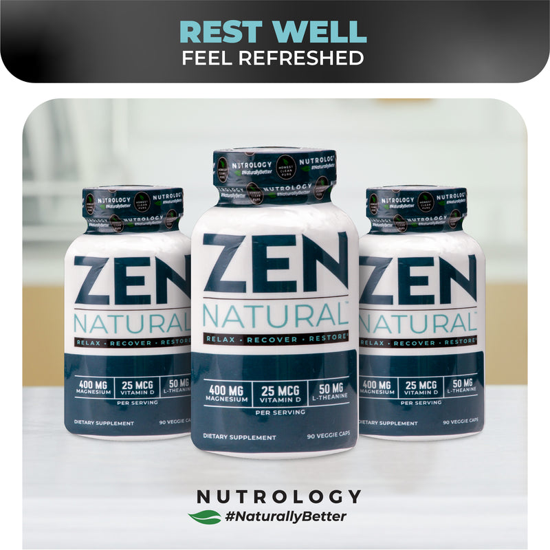 Zen Natural - 90 Veggie Caps (30 Servings)