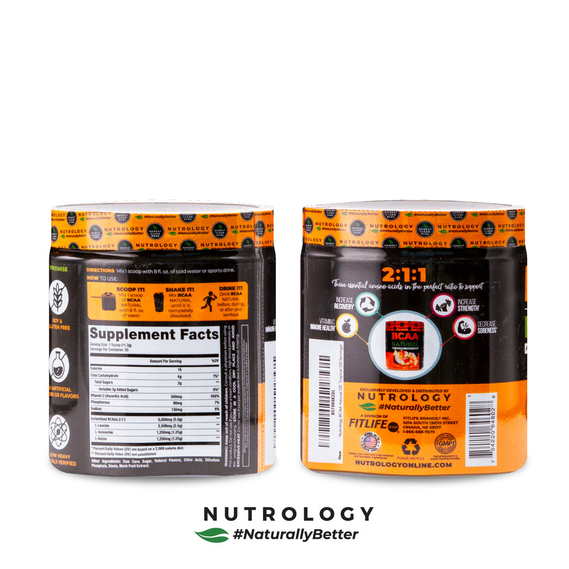 BCAA Natural - Plant Sourced Amino Drink