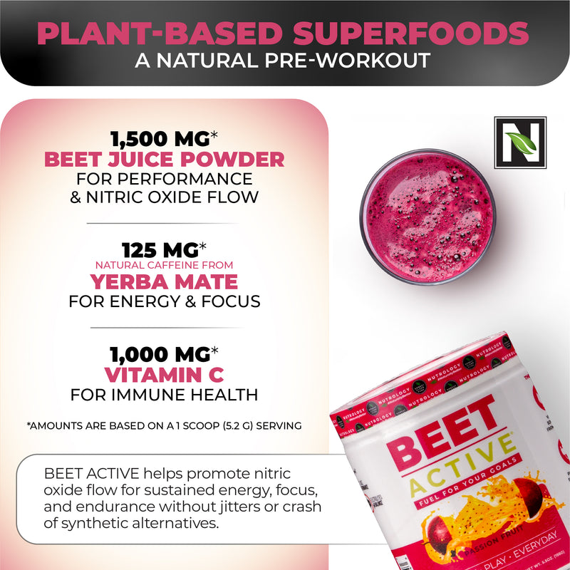 BEET ACTIVE® - Vegan Energy Drink with Beet Root