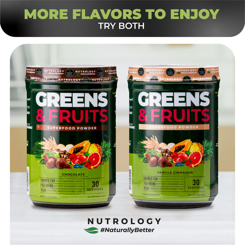 GREENS & FRUITS - Natural Superfood Powder