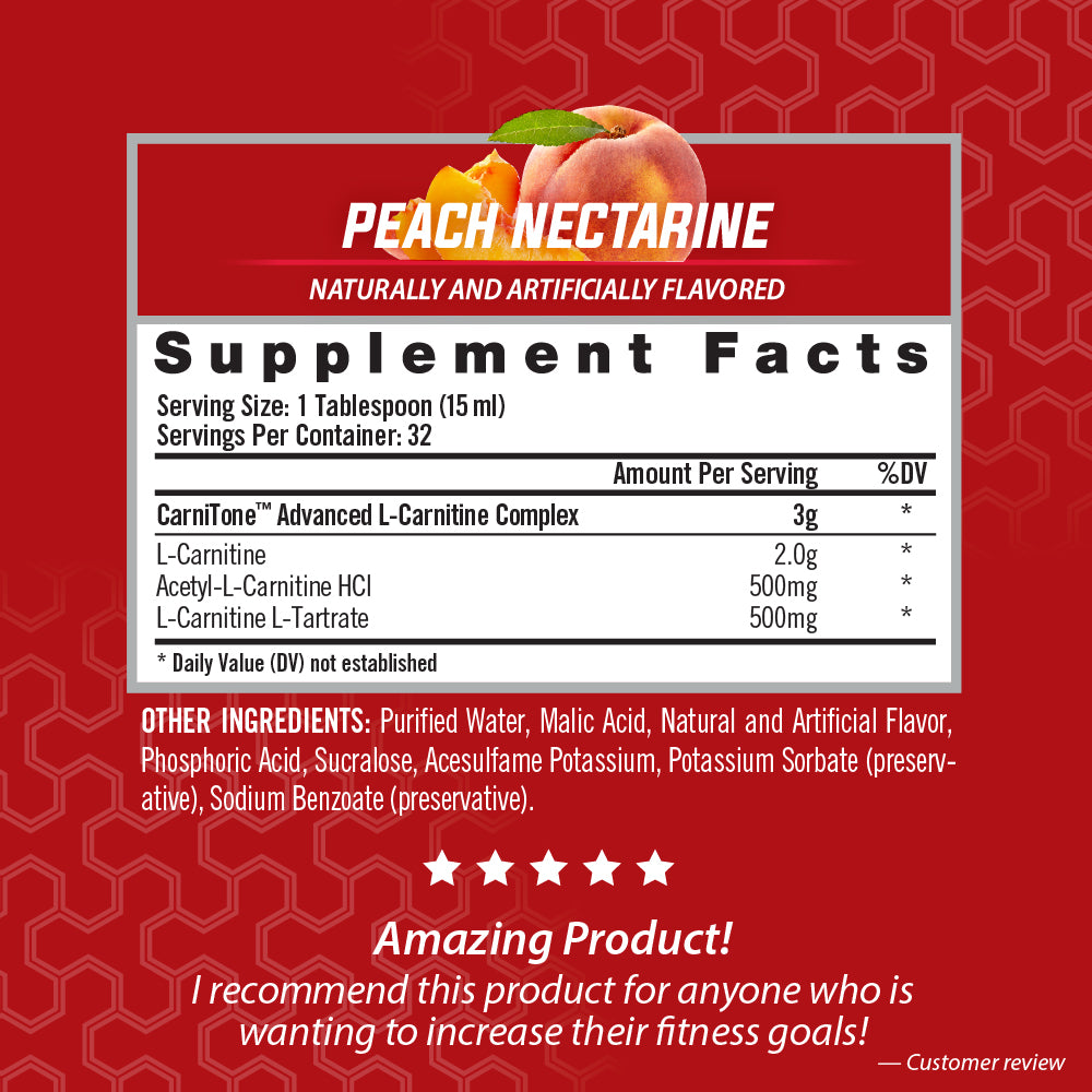 L Carnitine LS3™ 3000 Concentrated Liquid Fat Burner And Metabolism Activator