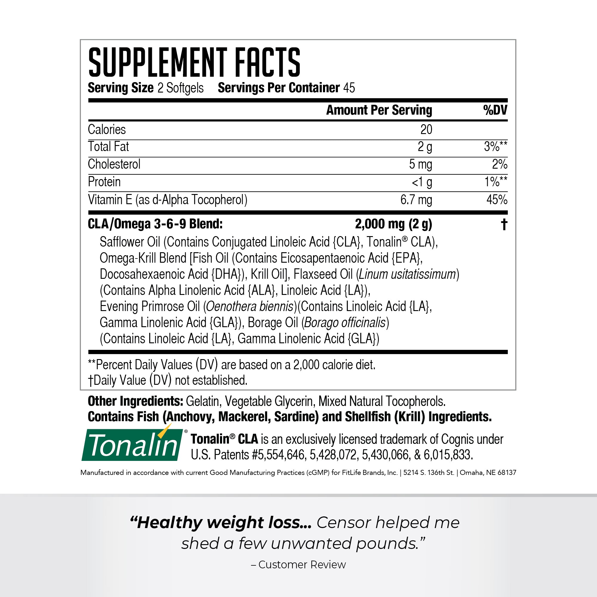 Censor® Fat Loss and Body Toner