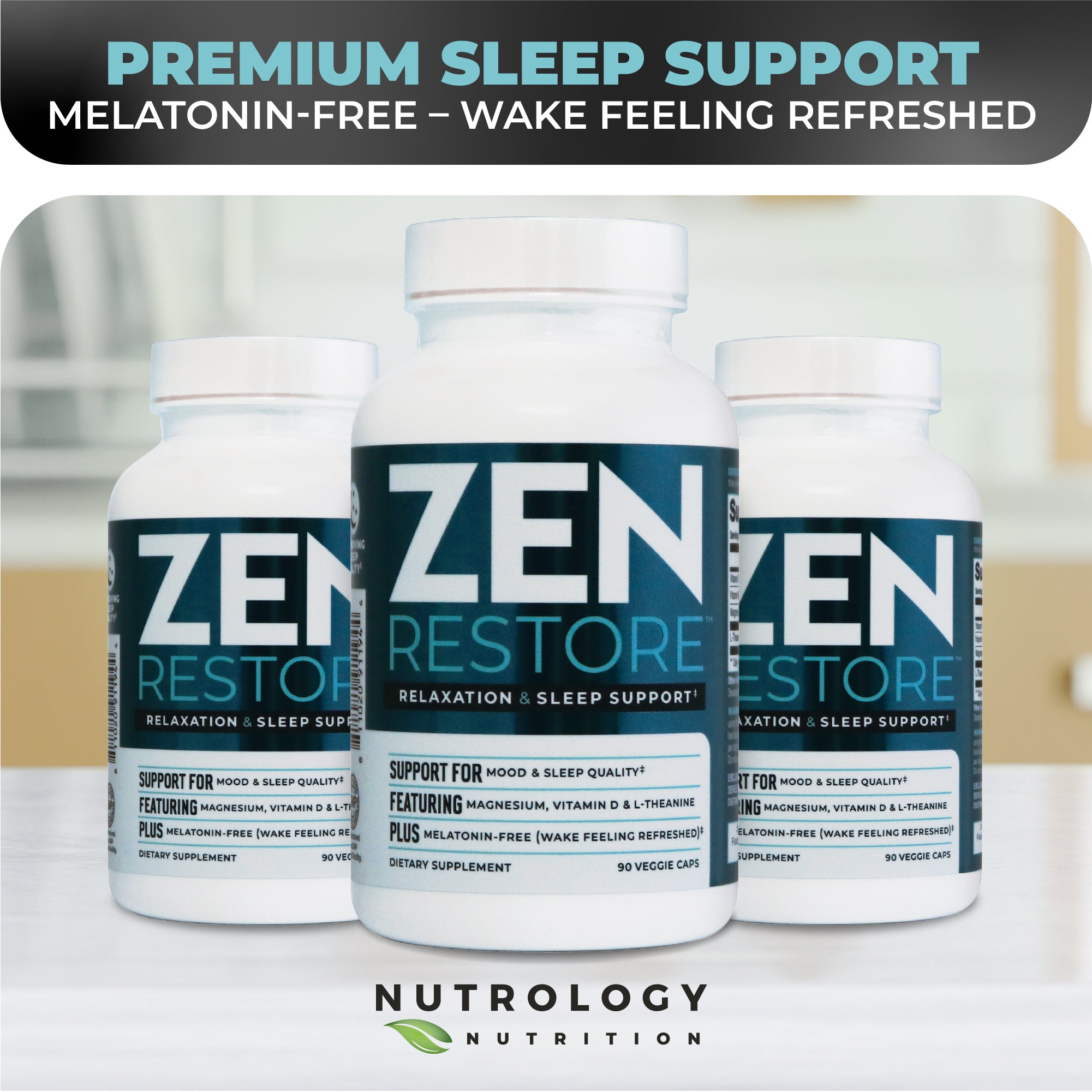 Nutrology | Zen Restore - Relaxation & Sleep Support