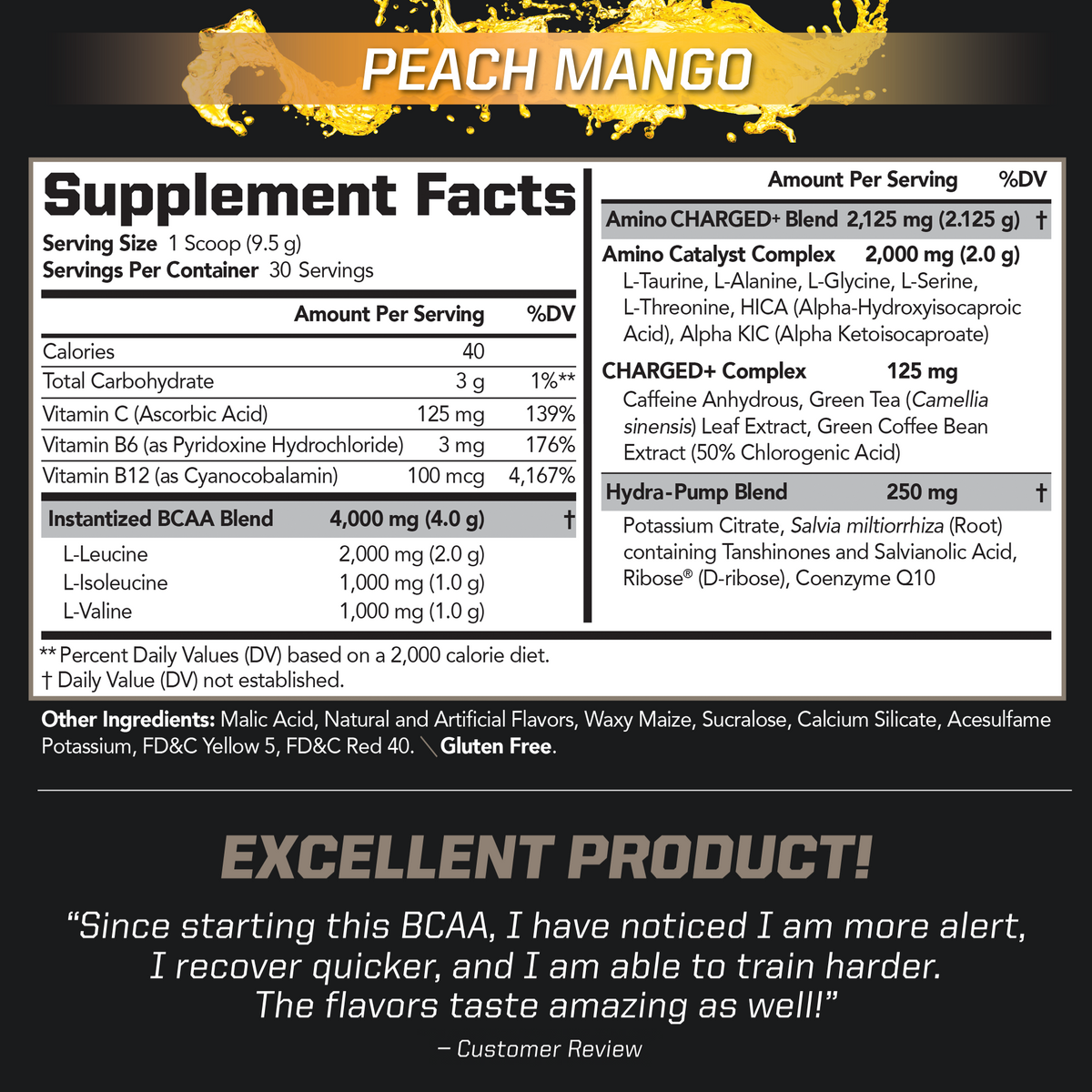 BCAA Charged Delicious Amino
