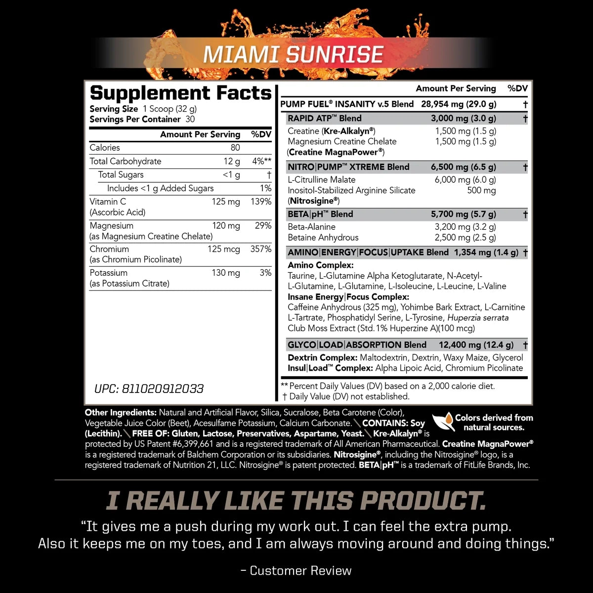 Pump Fuel® ULTRA Insanity