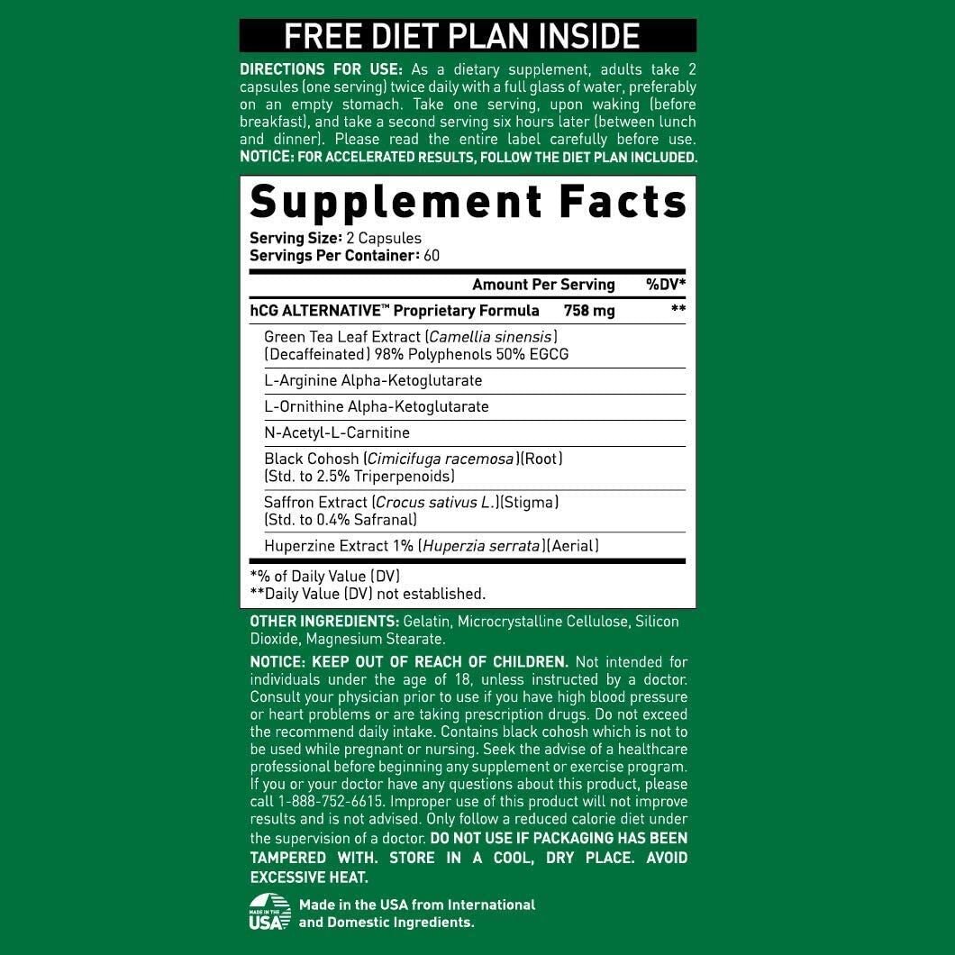HCG ALTERNATIVE™ Weight Loss Pills
