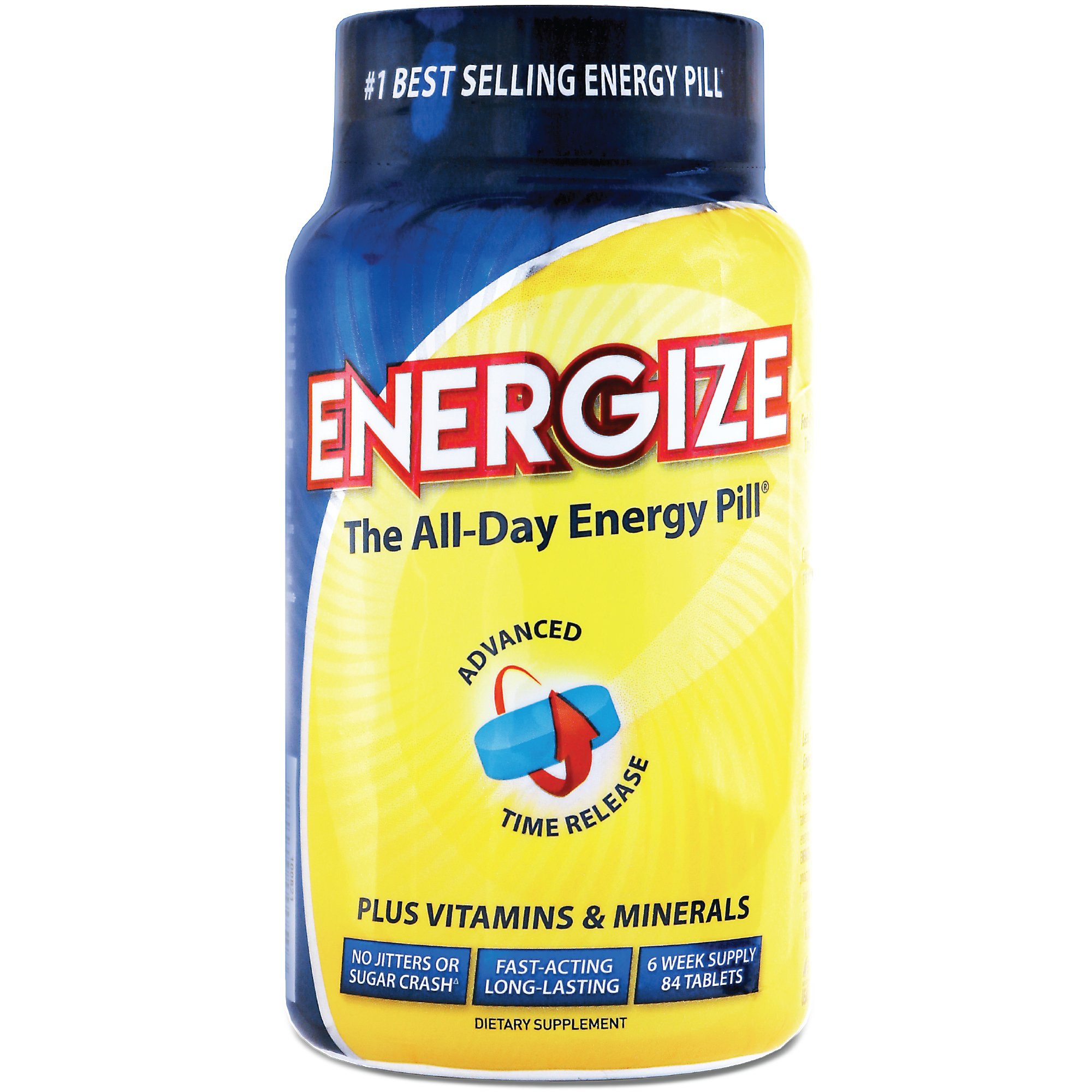 ENERGIZE™ Energy Pills - All Day Energy (84 Count)