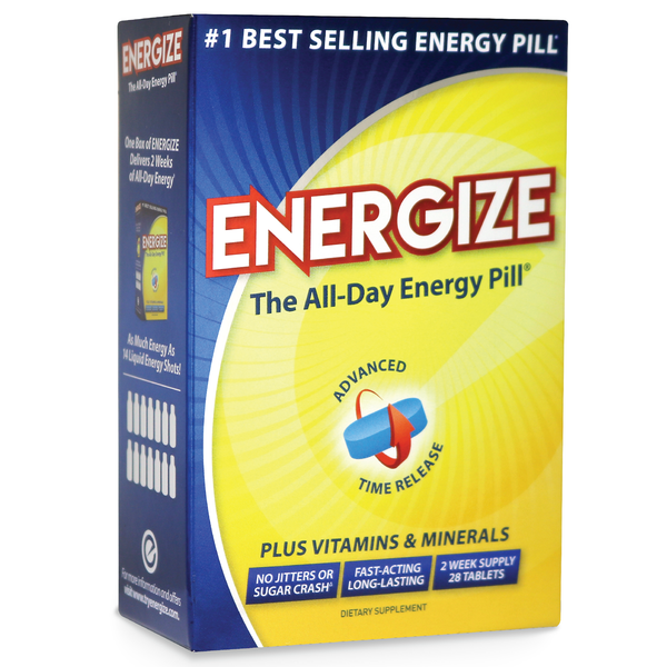 ENERGIZE™ Energy Pills - All Day Energy (28 Count)