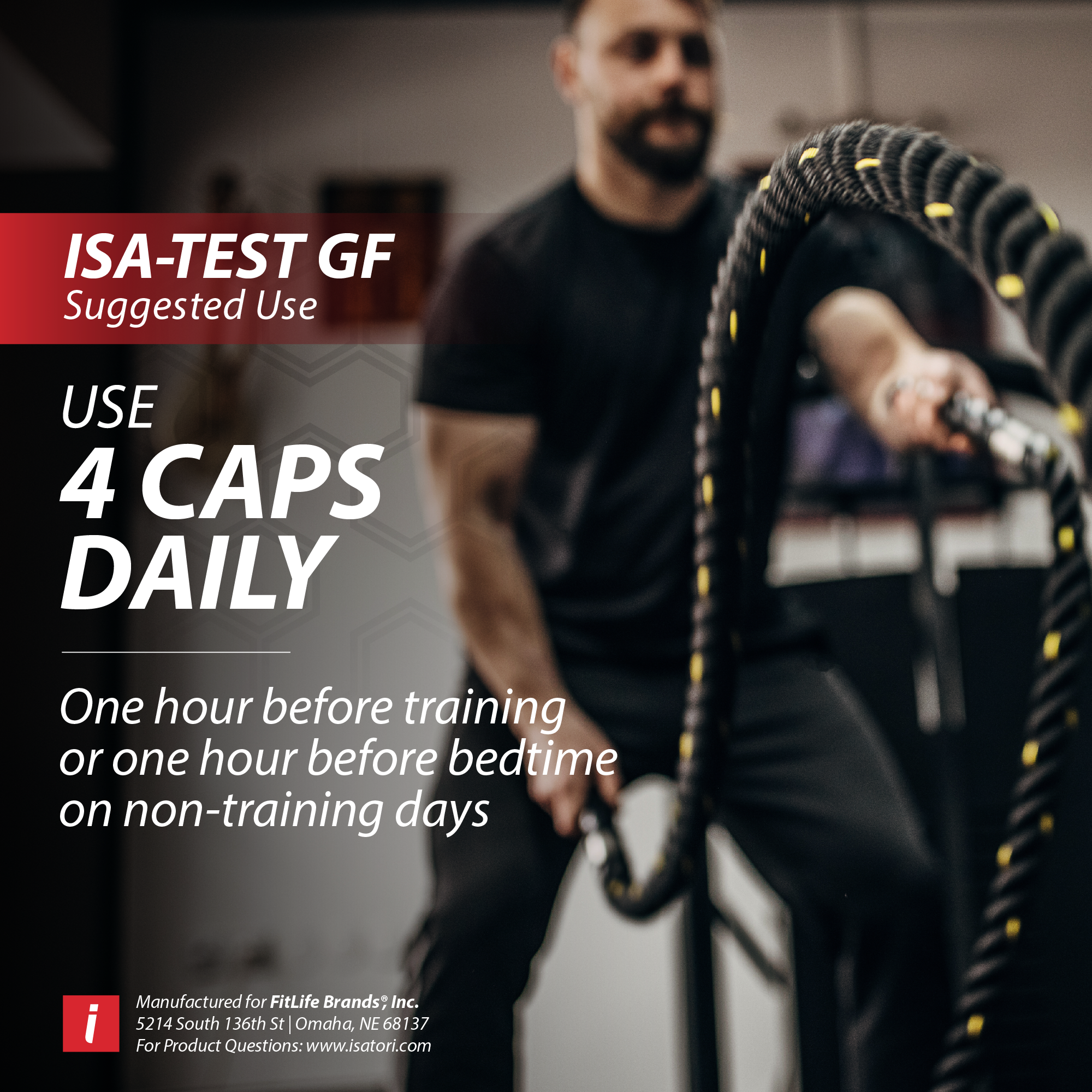 ISA-TEST® GF Testosterone Booster