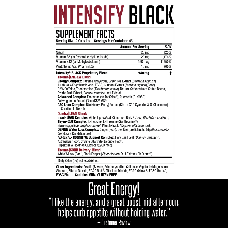 Intensify® BLACK