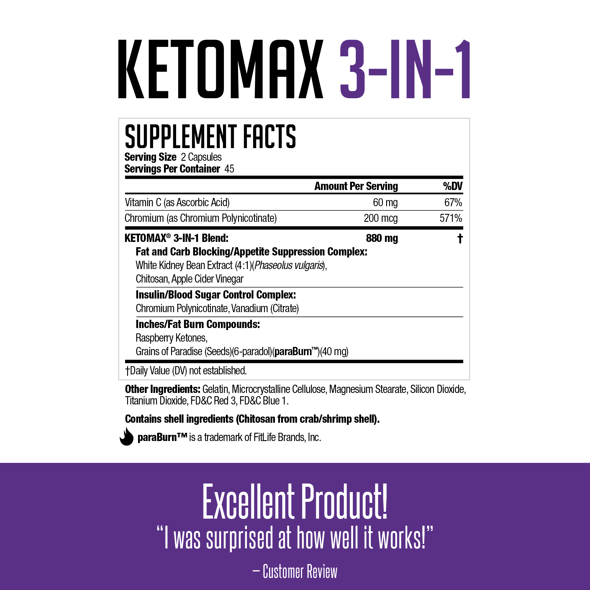 KetoMax® Advanced 3-in-1 - Fat Loss Support