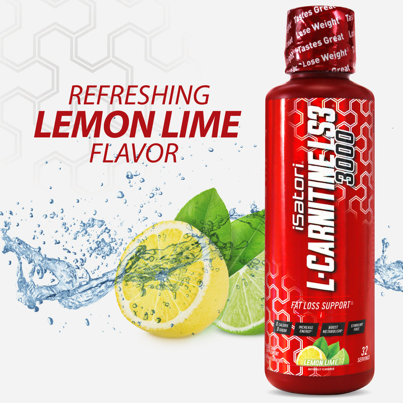 L Carnitine LS3™ 3000 Concentrated Liquid Fat Burner And Metabolism Activator