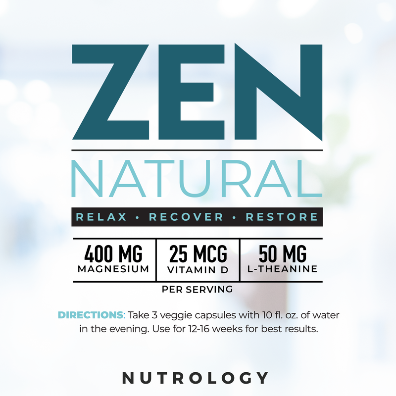 Zen Natural - 90 Veggie Caps (30 Servings)