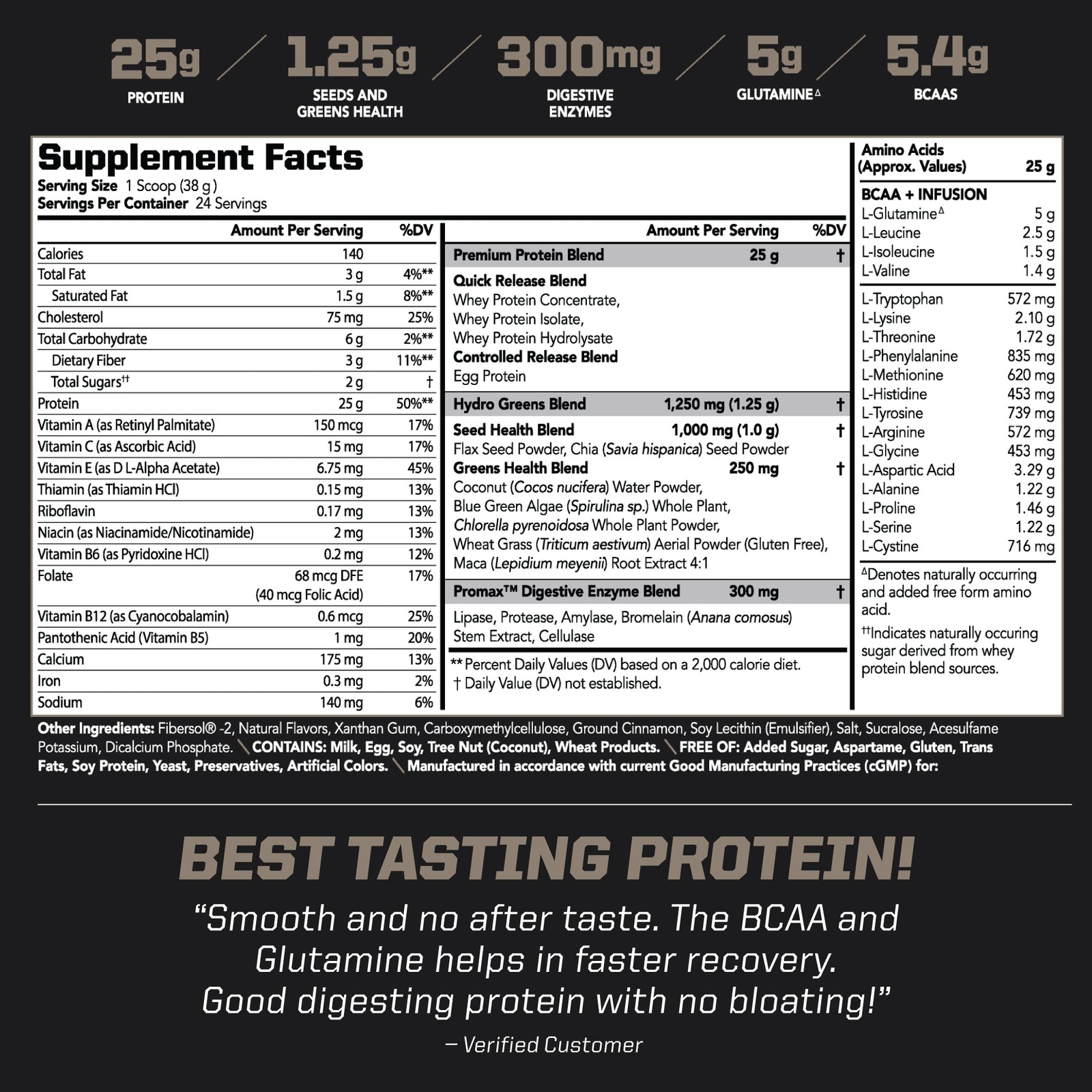 Amplify® Xl Premium Whey Protein